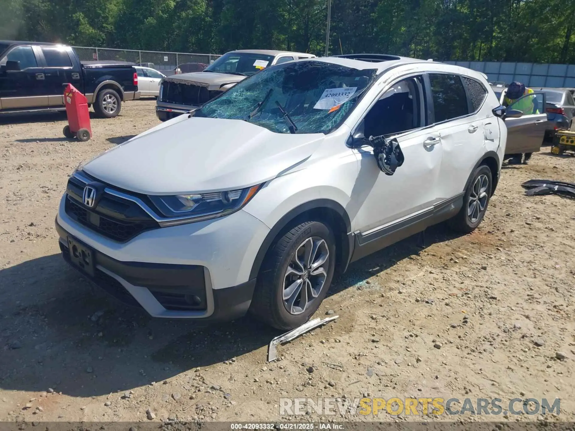 2 Photograph of a damaged car 7FARW1H5XNE007563 HONDA CR-V 2022