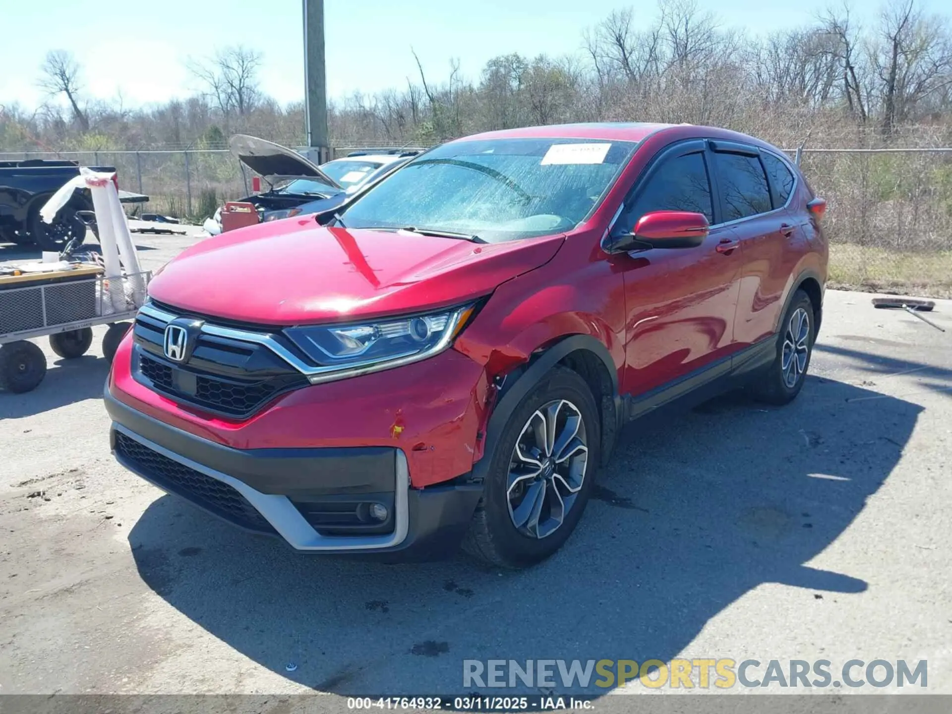 2 Photograph of a damaged car 7FARW1H5XNE021687 HONDA CR-V 2022