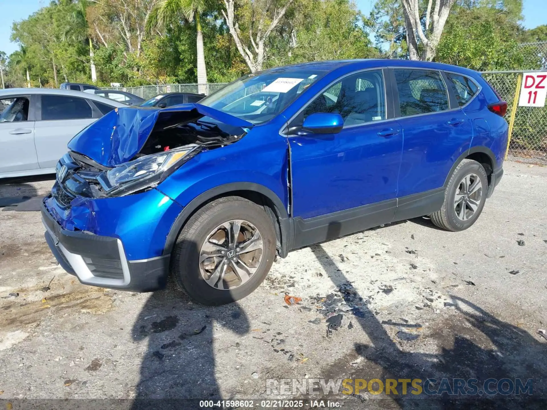 2 Photograph of a damaged car 7FARW1H73NE010449 HONDA CR-V 2022