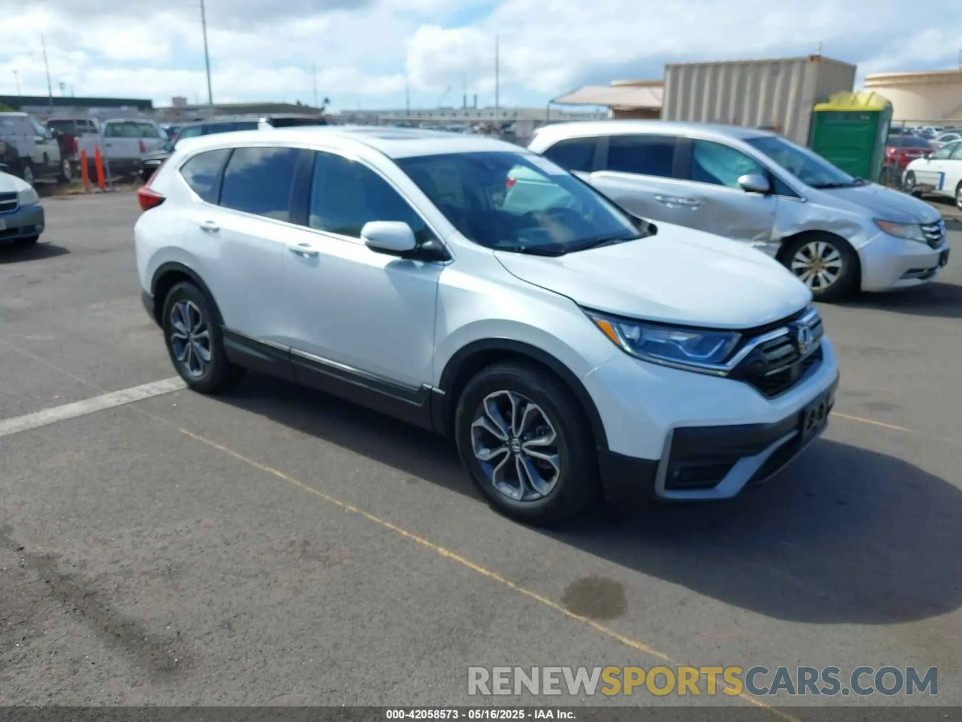 1 Photograph of a damaged car 7FARW1H81NE019451 HONDA CR-V 2022