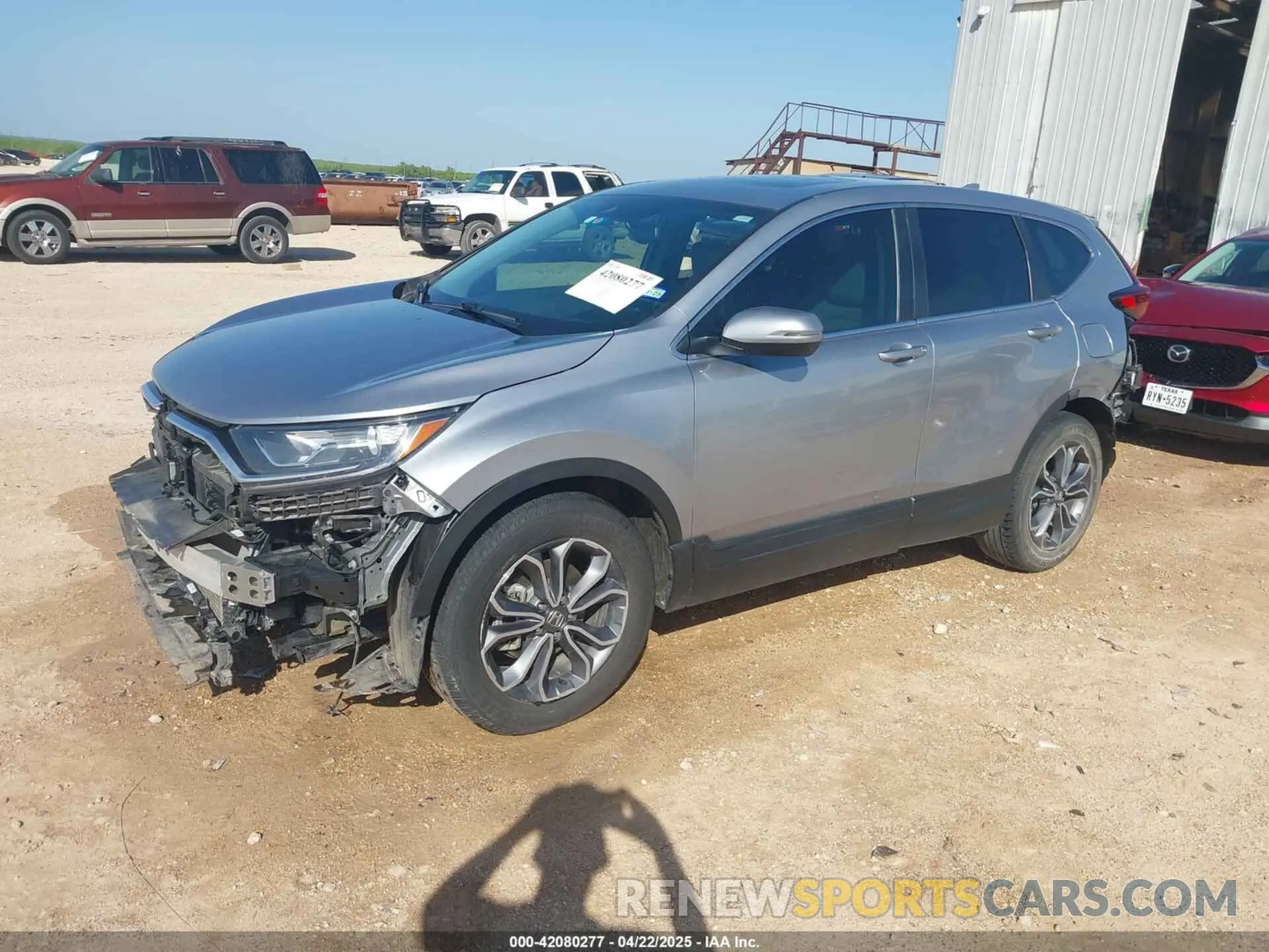 2 Photograph of a damaged car 7FARW1H86NE022457 HONDA CR-V 2022