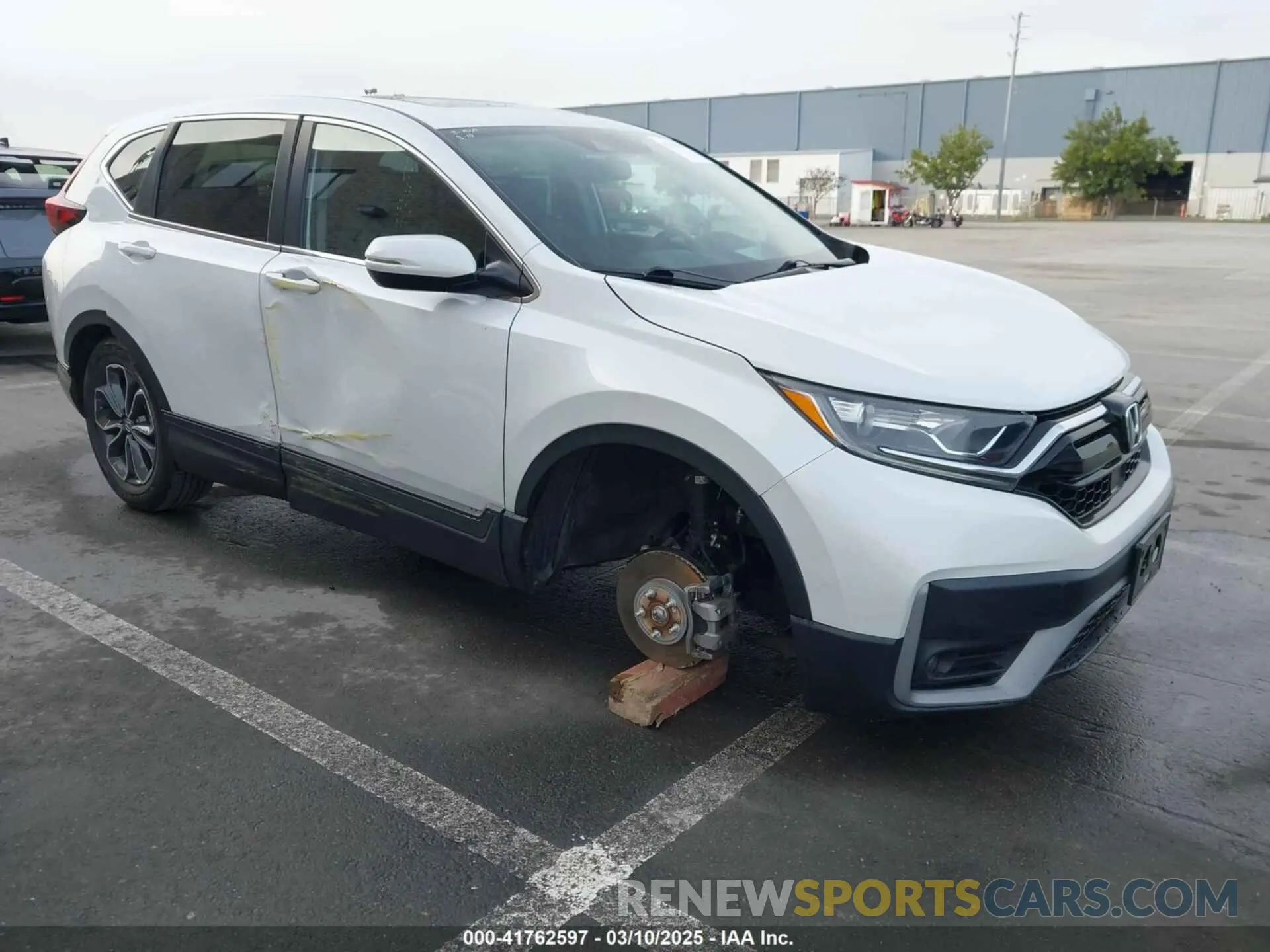 1 Photograph of a damaged car 7FARW1H88NE008348 HONDA CR-V 2022
