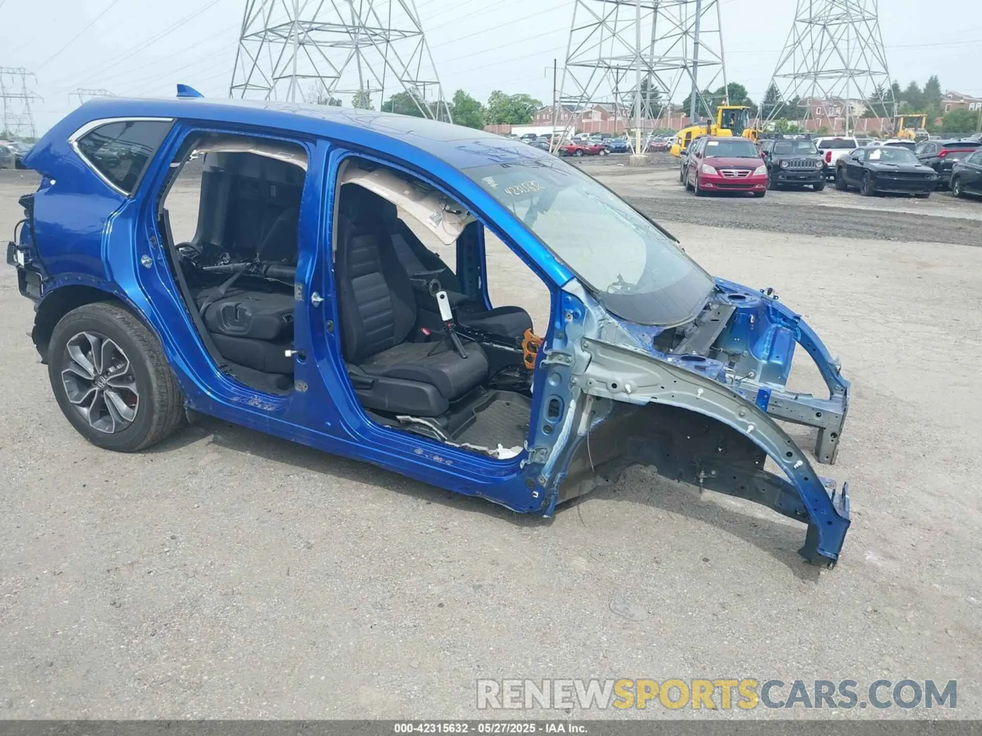 1 Photograph of a damaged car 7FARW2H50NE039590 HONDA CR-V 2022