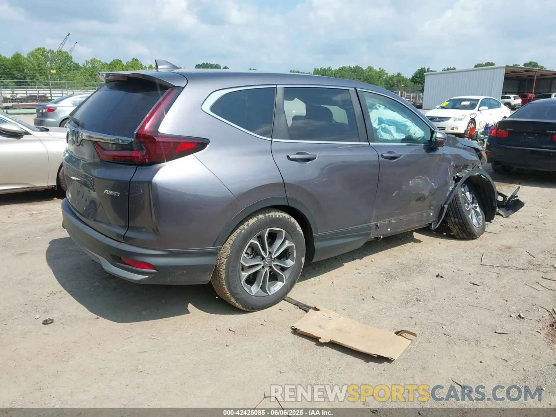 4 Photograph of a damaged car 7FARW2H52NE001309 HONDA CR-V 2022