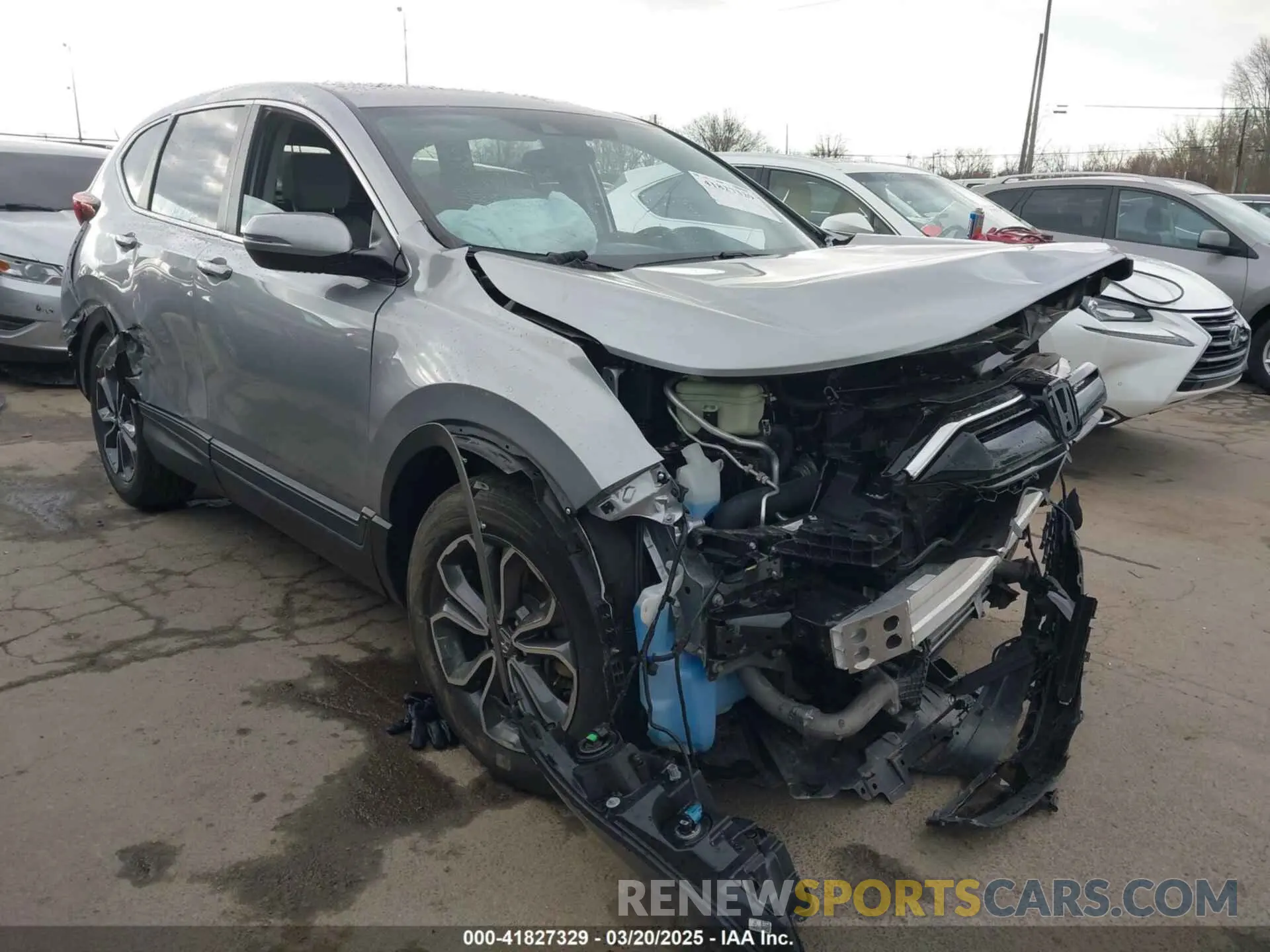 1 Photograph of a damaged car 7FARW2H52NE037887 HONDA CR-V 2022