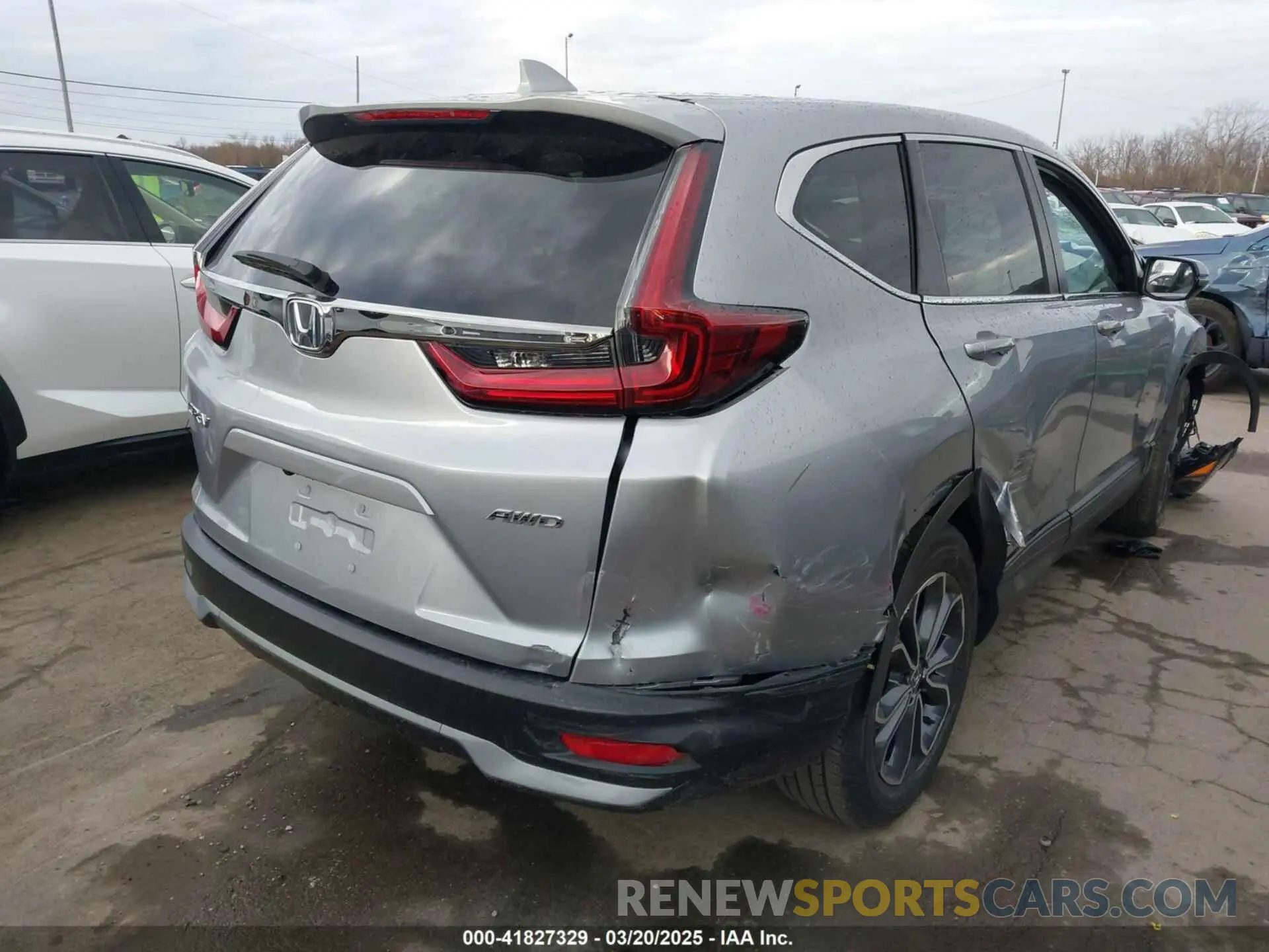 4 Photograph of a damaged car 7FARW2H52NE037887 HONDA CR-V 2022