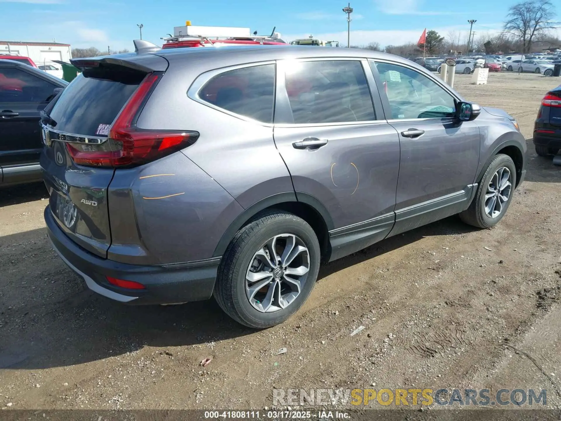 4 Photograph of a damaged car 7FARW2H55NE016855 HONDA CR-V 2022