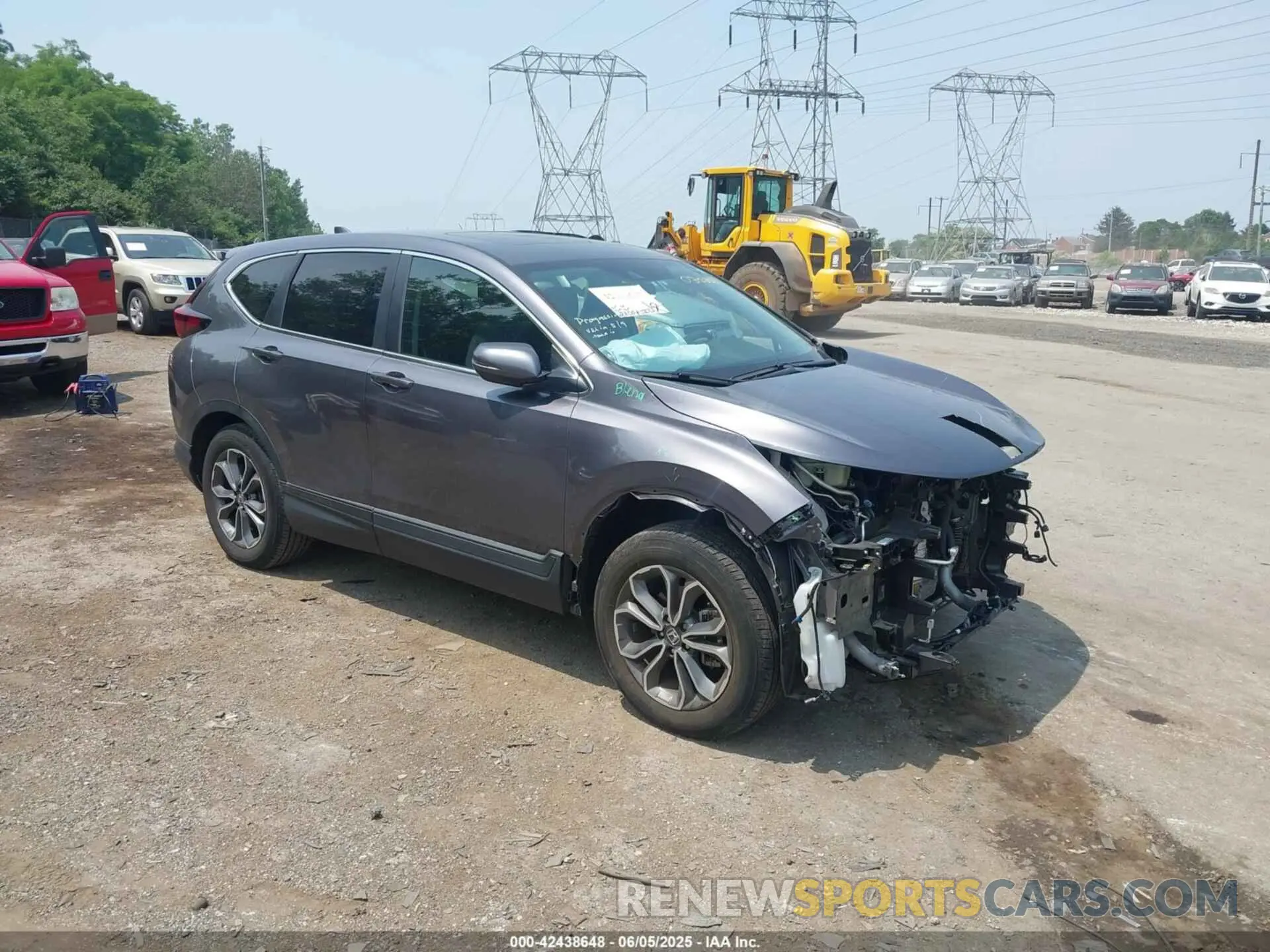 1 Photograph of a damaged car 7FARW2H5XNE035353 HONDA CR-V 2022