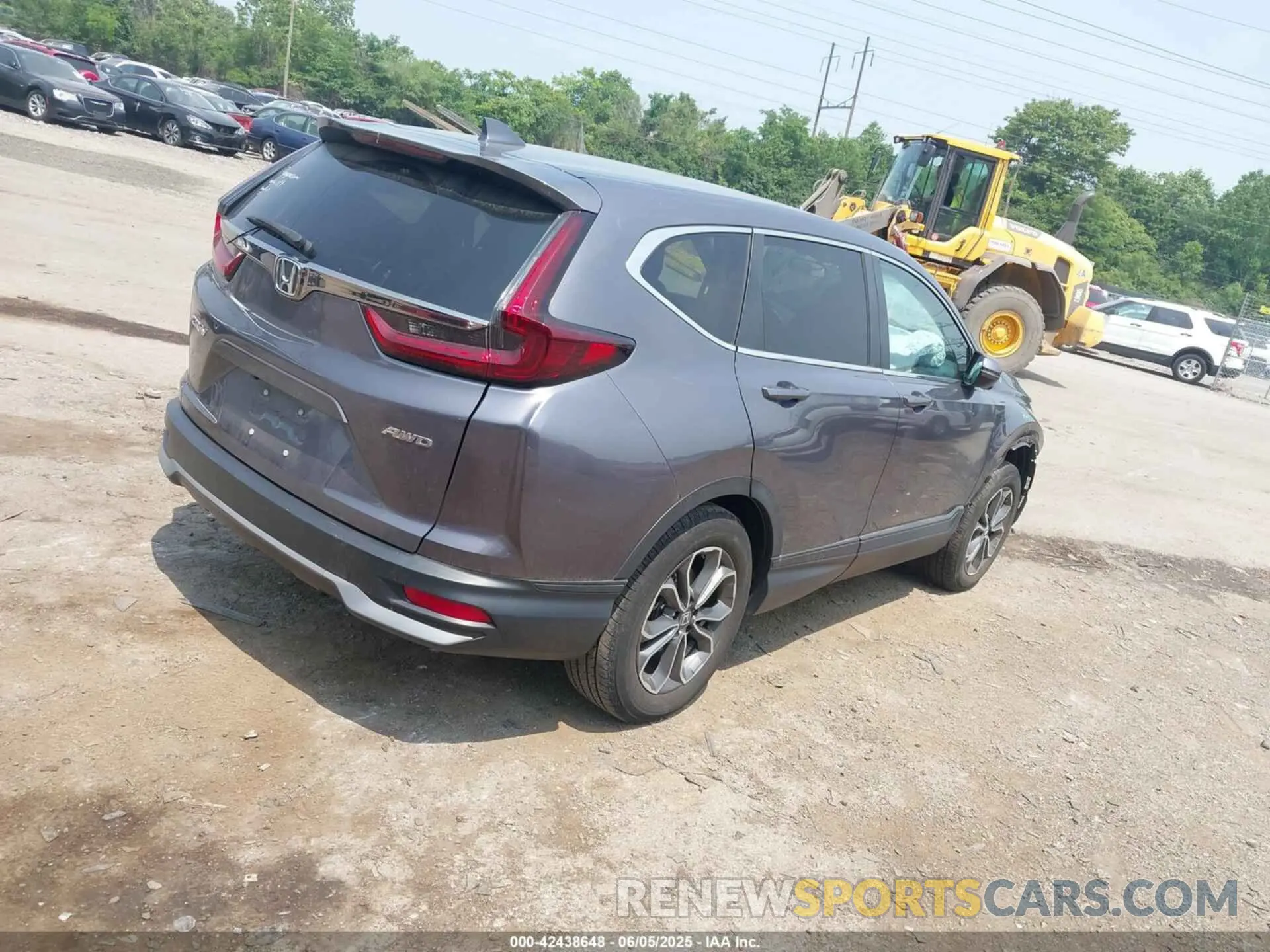 4 Photograph of a damaged car 7FARW2H5XNE035353 HONDA CR-V 2022