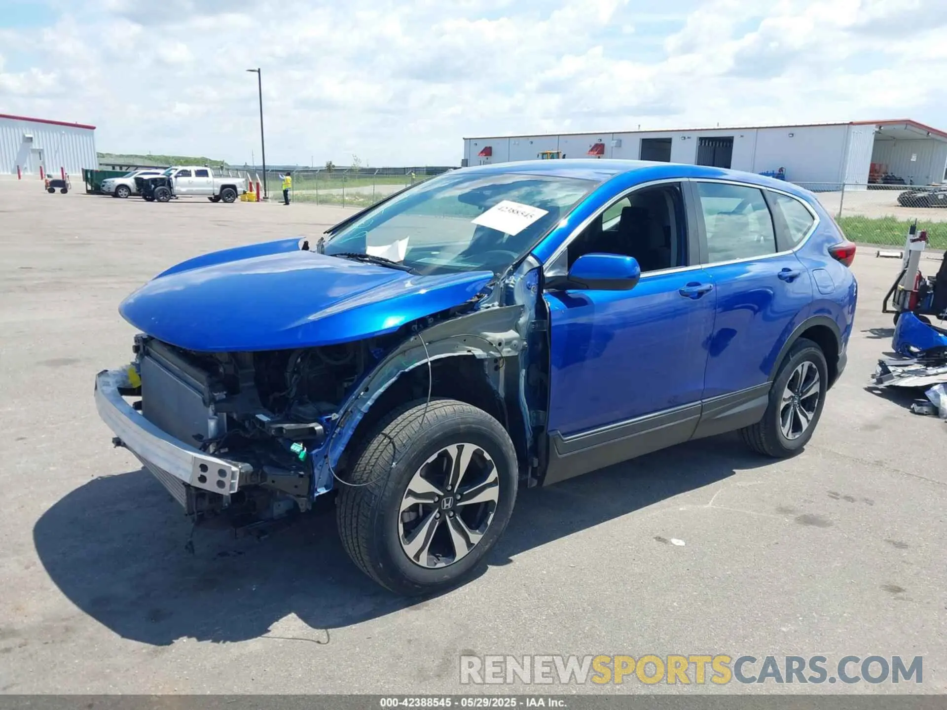 2 Photograph of a damaged car 7FARW2H77NE016051 HONDA CR-V 2022
