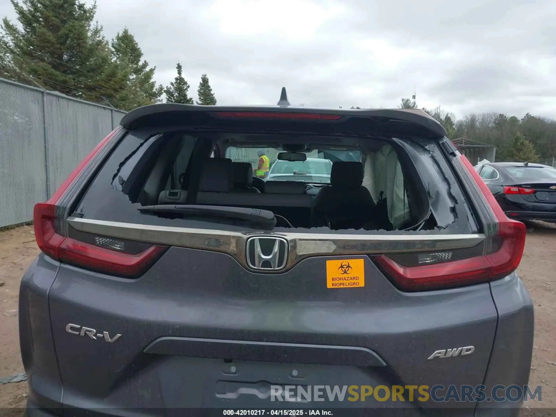 19 Photograph of a damaged car 7FARW2H81NE011064 HONDA CR-V 2022