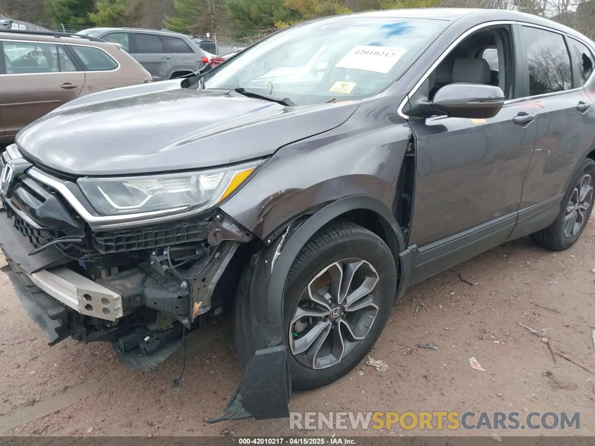 21 Photograph of a damaged car 7FARW2H81NE011064 HONDA CR-V 2022