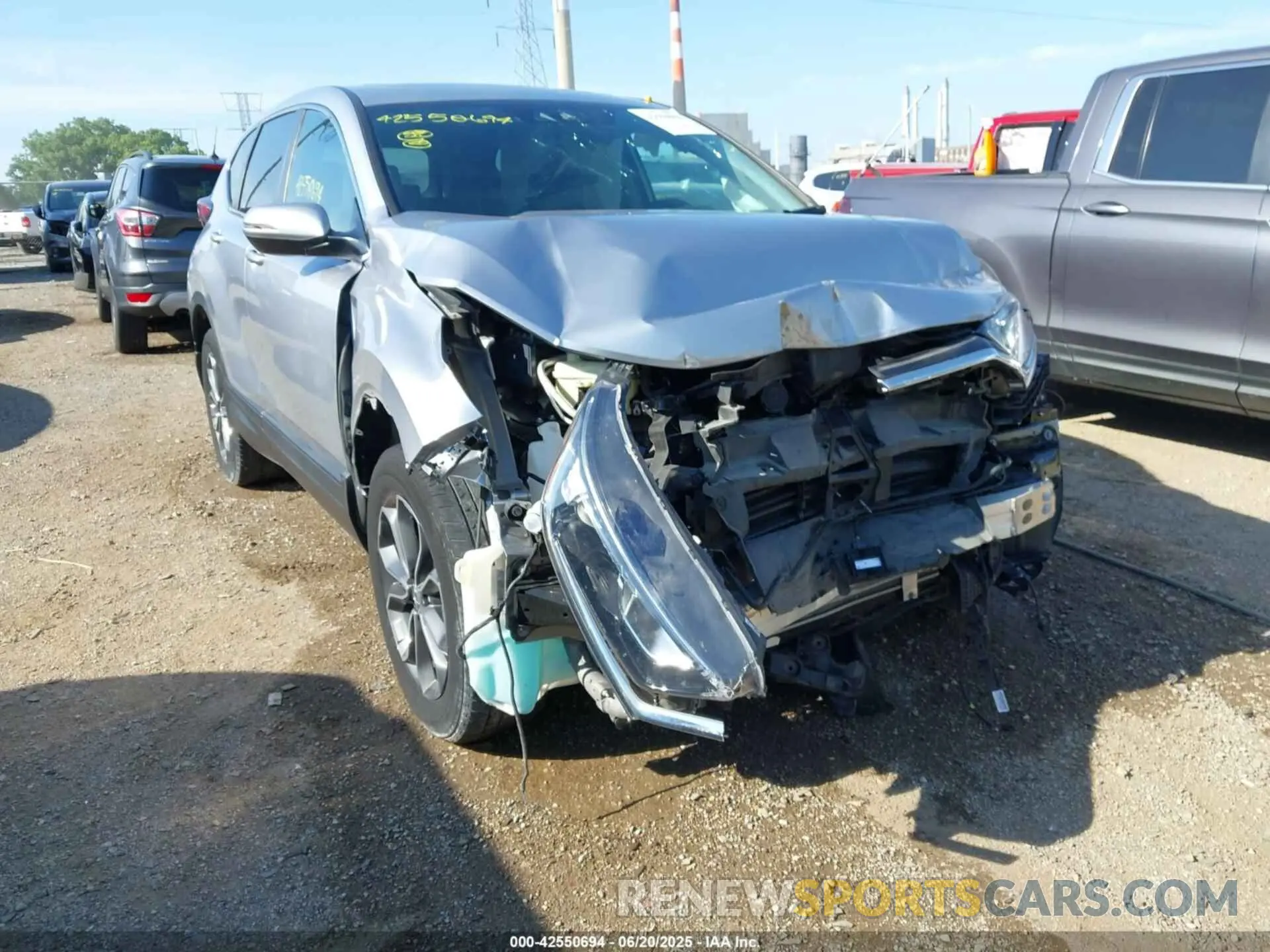 6 Photograph of a damaged car 7FARW2H82NE007802 HONDA CR-V 2022