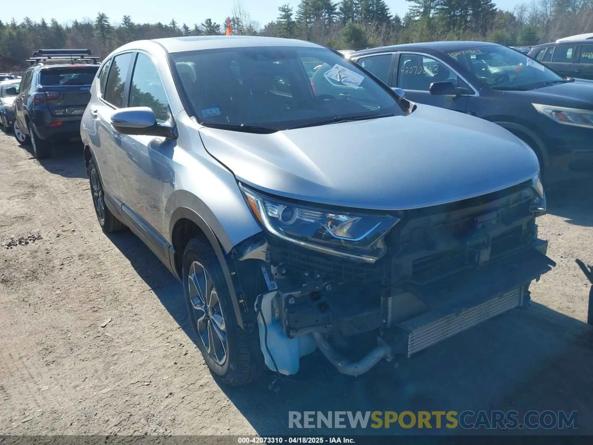 1 Photograph of a damaged car 7FARW2H85NE051048 HONDA CR-V 2022