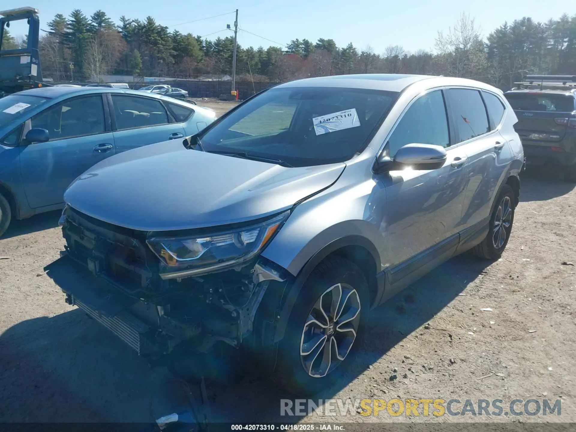 2 Photograph of a damaged car 7FARW2H85NE051048 HONDA CR-V 2022