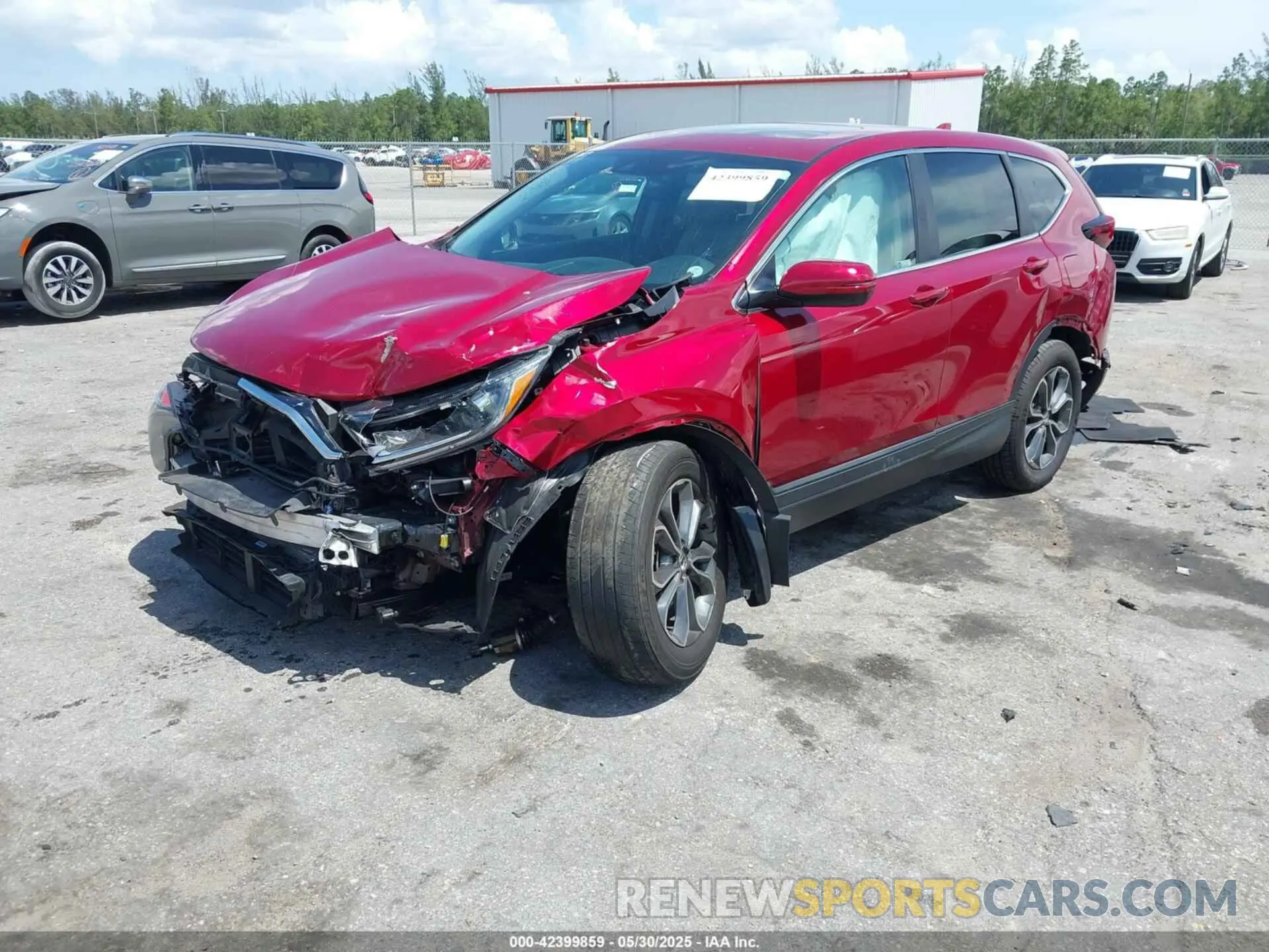 2 Photograph of a damaged car 7FARW2H86NE043864 HONDA CR-V 2022