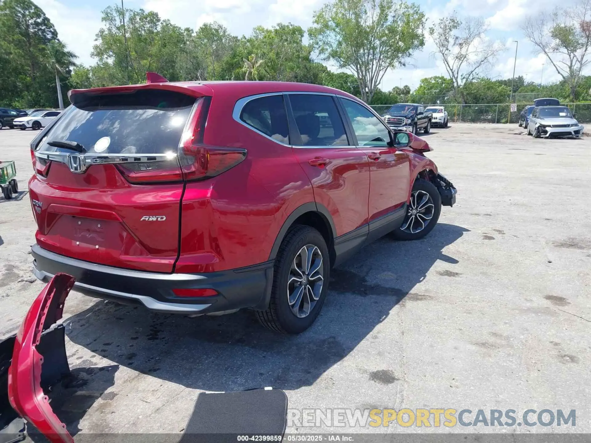 4 Photograph of a damaged car 7FARW2H86NE043864 HONDA CR-V 2022