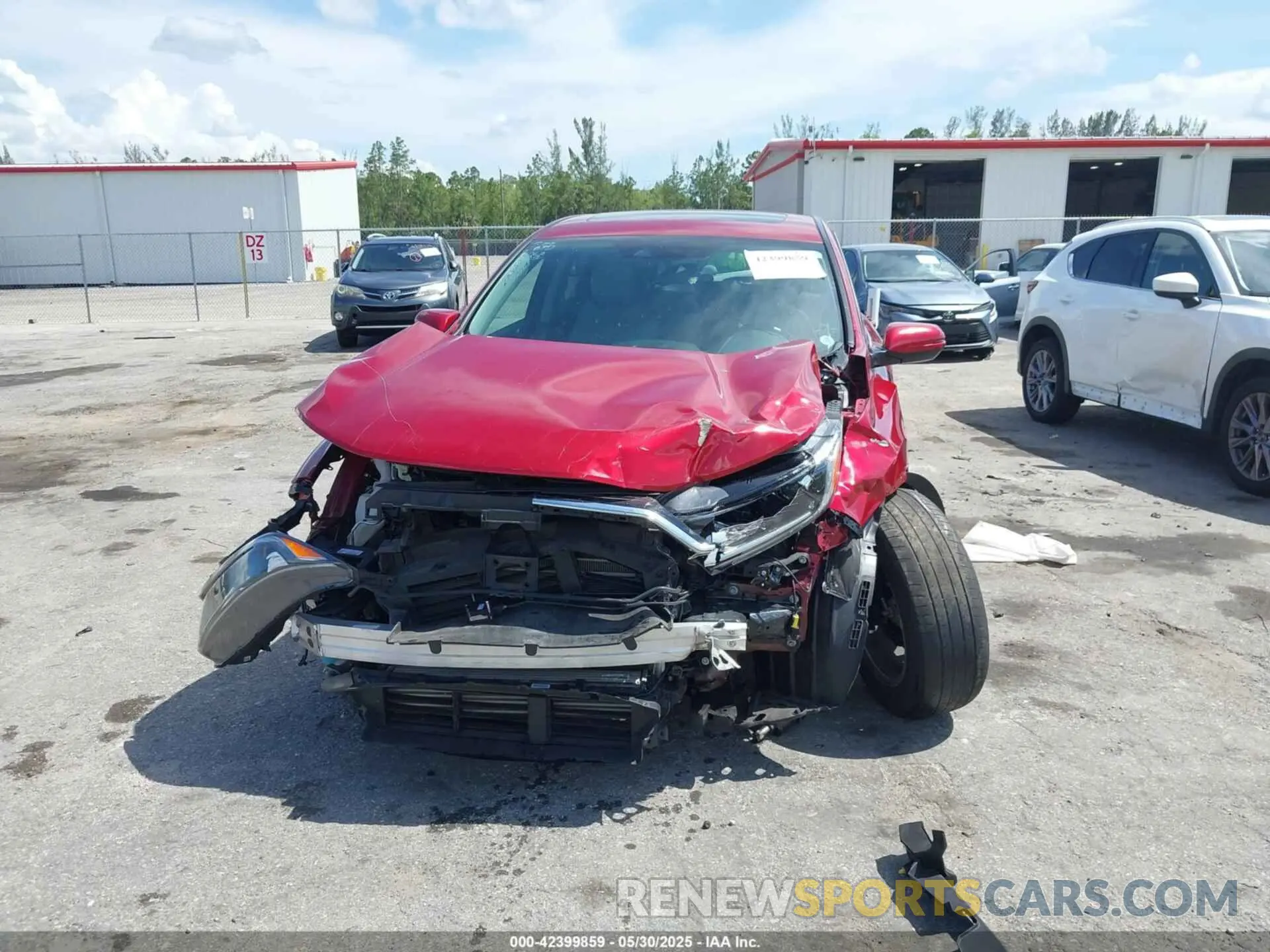 6 Photograph of a damaged car 7FARW2H86NE043864 HONDA CR-V 2022