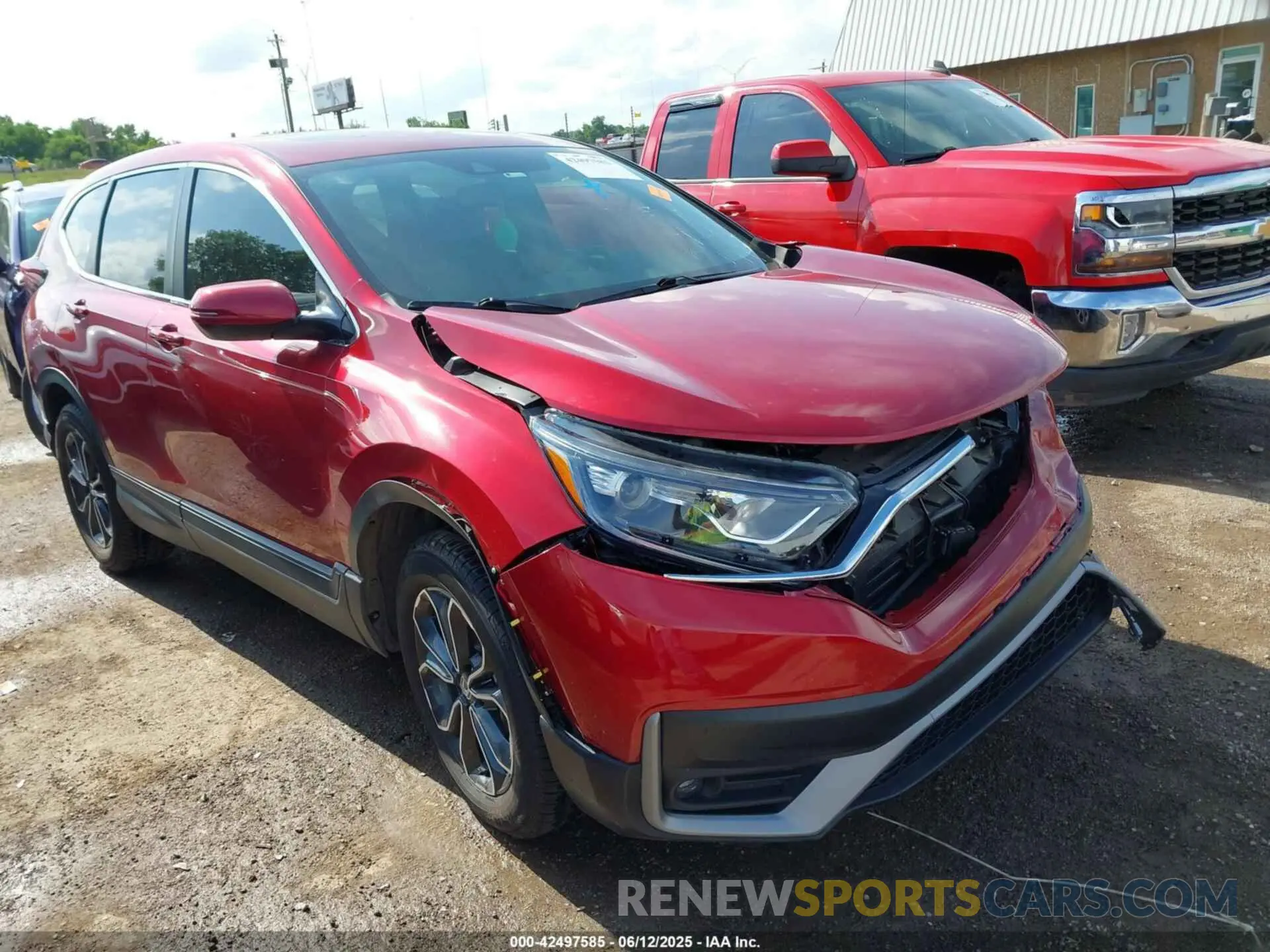 1 Photograph of a damaged car 7FARW2H88NE019811 HONDA CR-V 2022