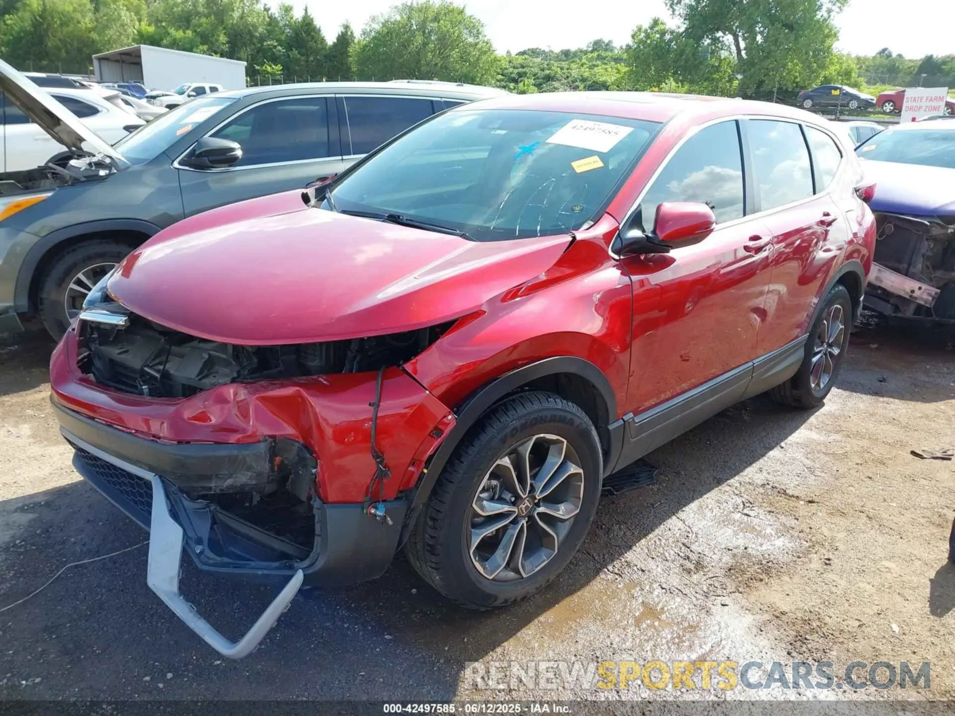 2 Photograph of a damaged car 7FARW2H88NE019811 HONDA CR-V 2022