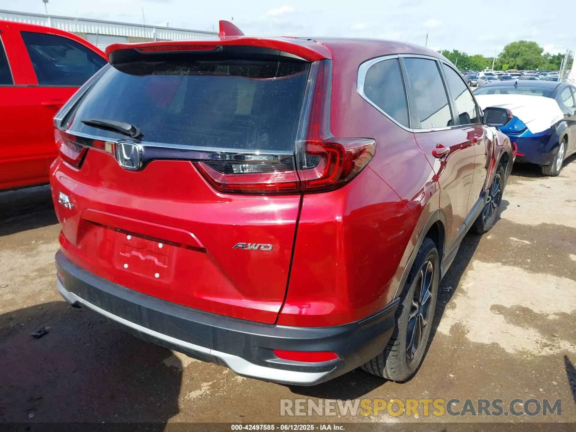 4 Photograph of a damaged car 7FARW2H88NE019811 HONDA CR-V 2022