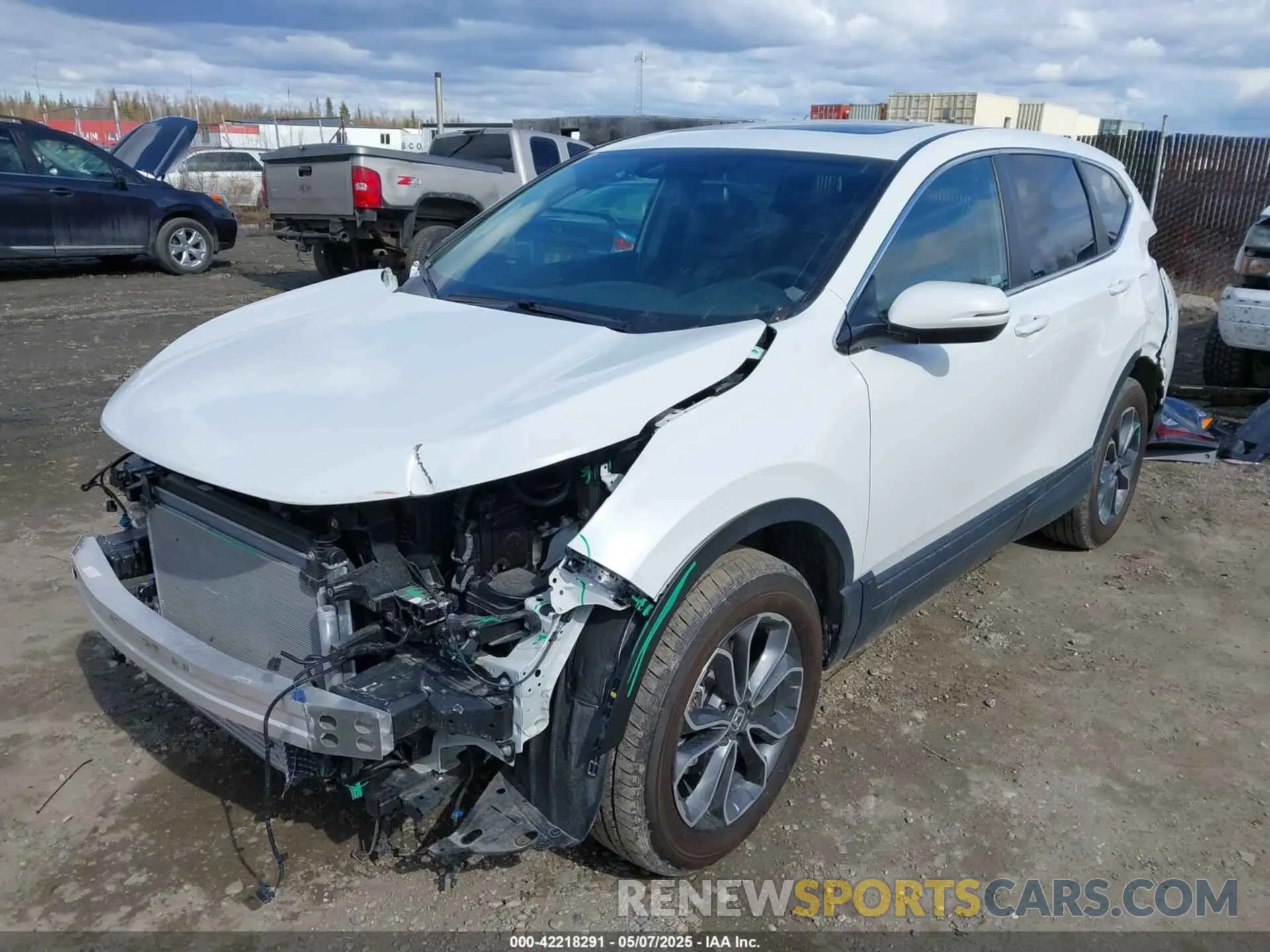 2 Photograph of a damaged car 7FARW2H88NE031571 HONDA CR-V 2022