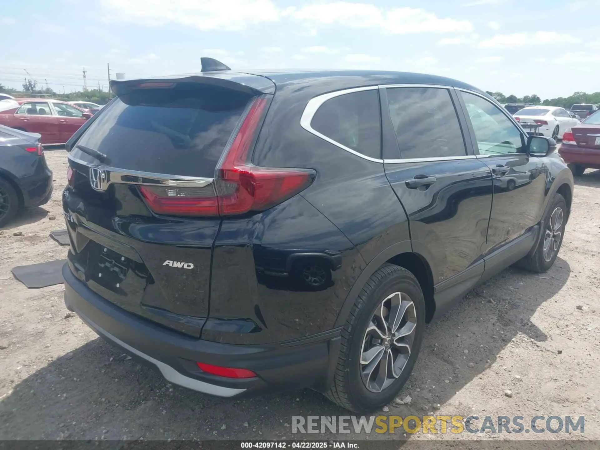 4 Photograph of a damaged car 7FARW2H88NE048953 HONDA CR-V 2022