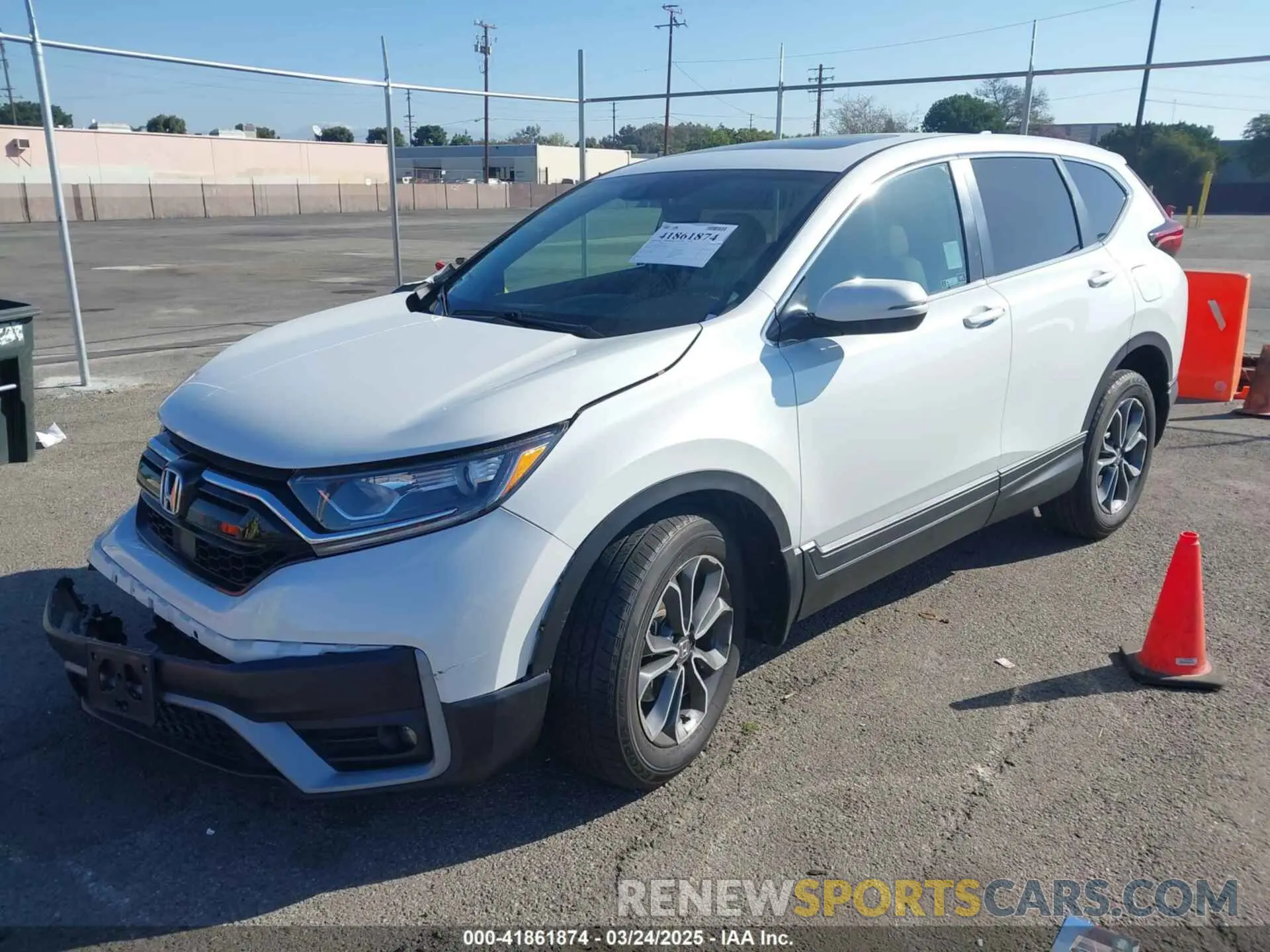 2 Photograph of a damaged car 7FARW2H8XNE045486 HONDA CR-V 2022