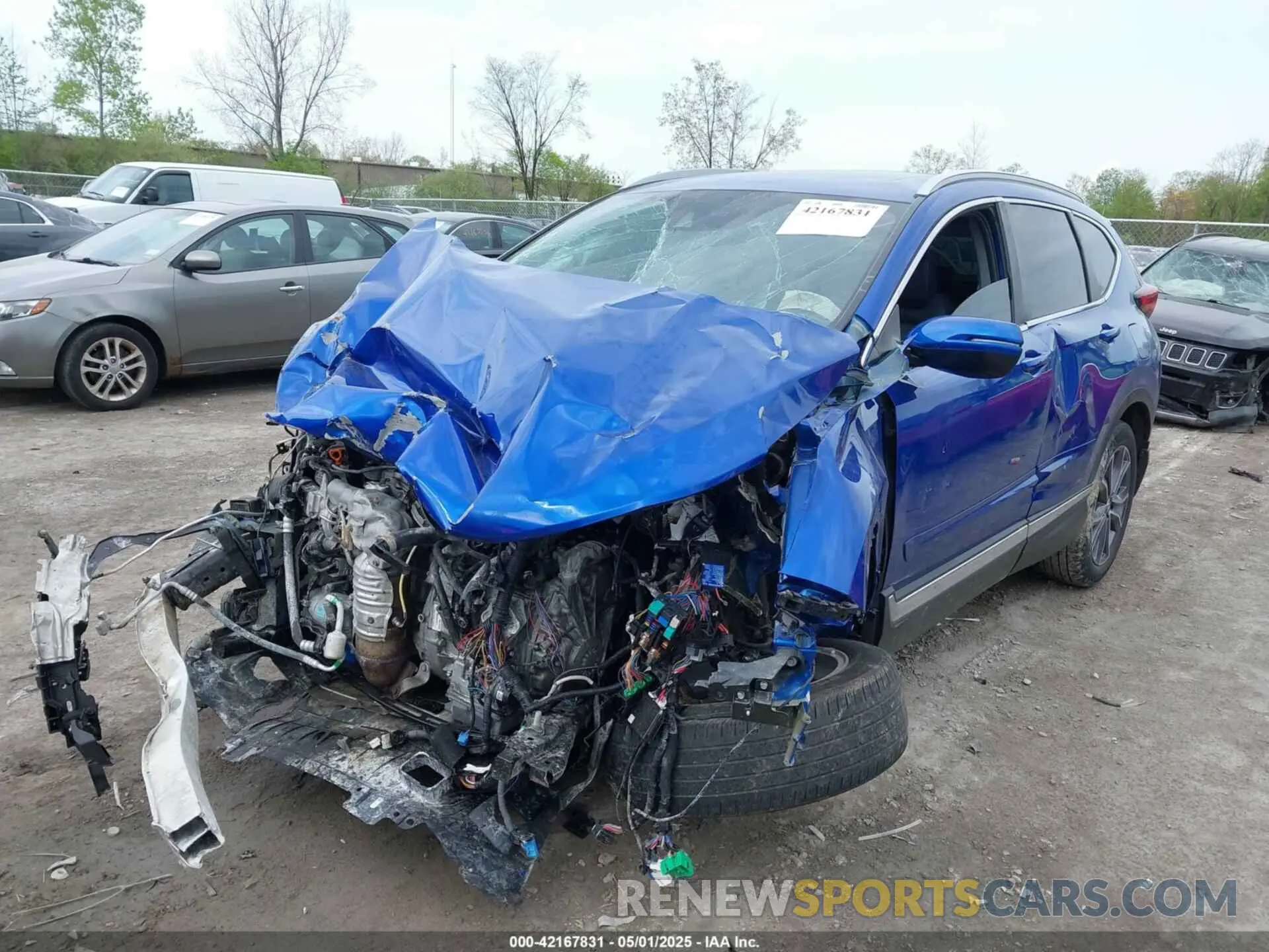 2 Photograph of a damaged car 7FARW2H91NE004060 HONDA CR-V 2022