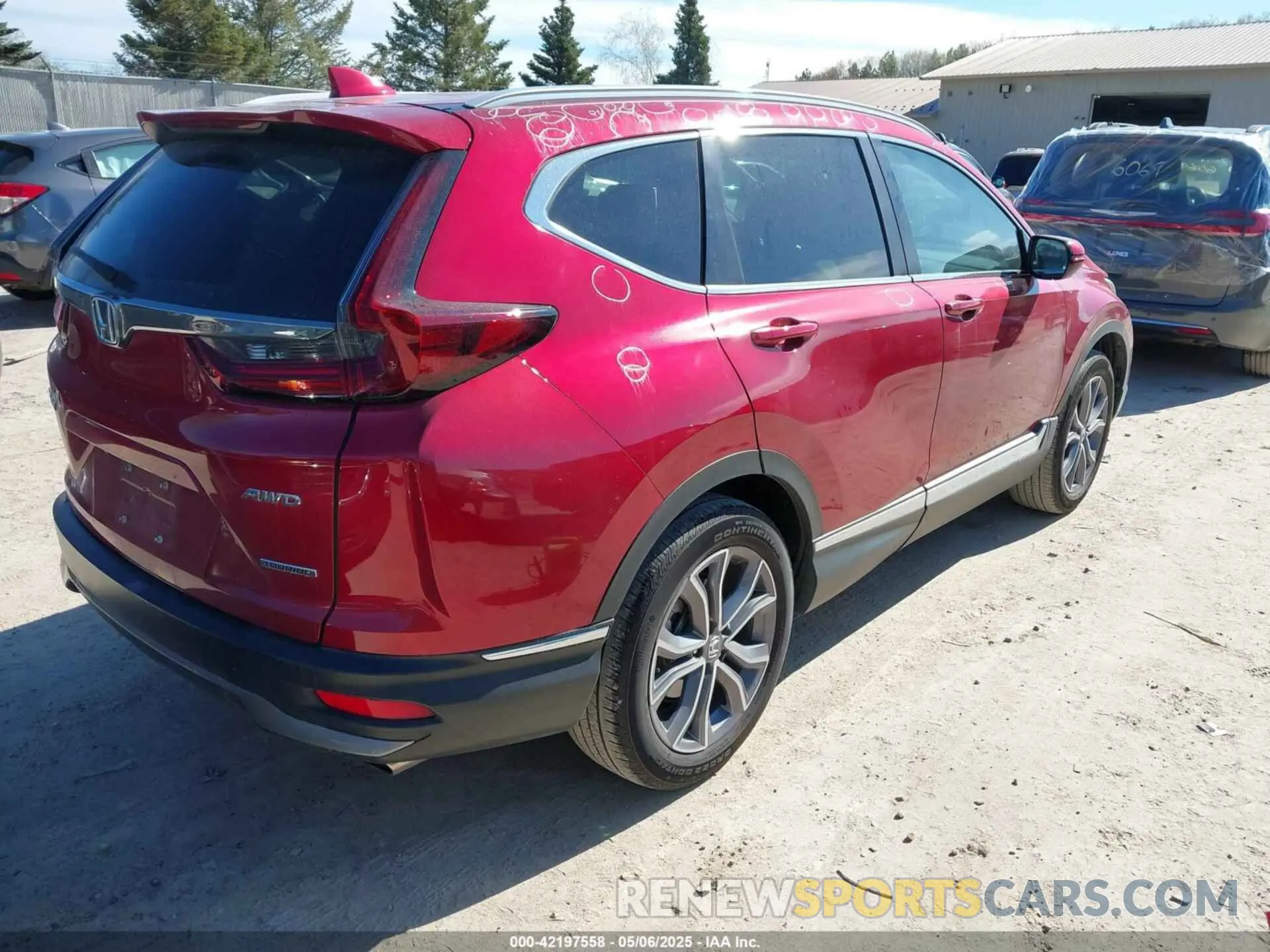 4 Photograph of a damaged car 7FARW2H94NE046545 HONDA CR-V 2022