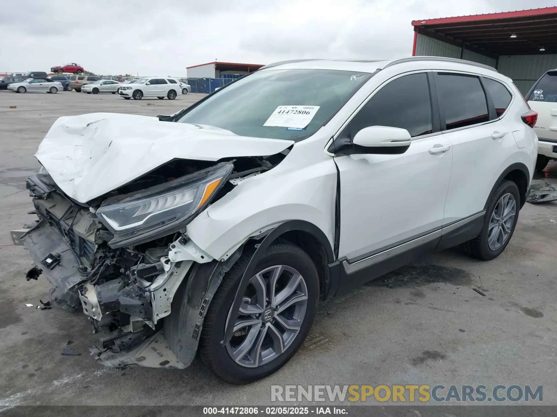 2 Photograph of a damaged car 7FARW2H95NE037093 HONDA CR-V 2022