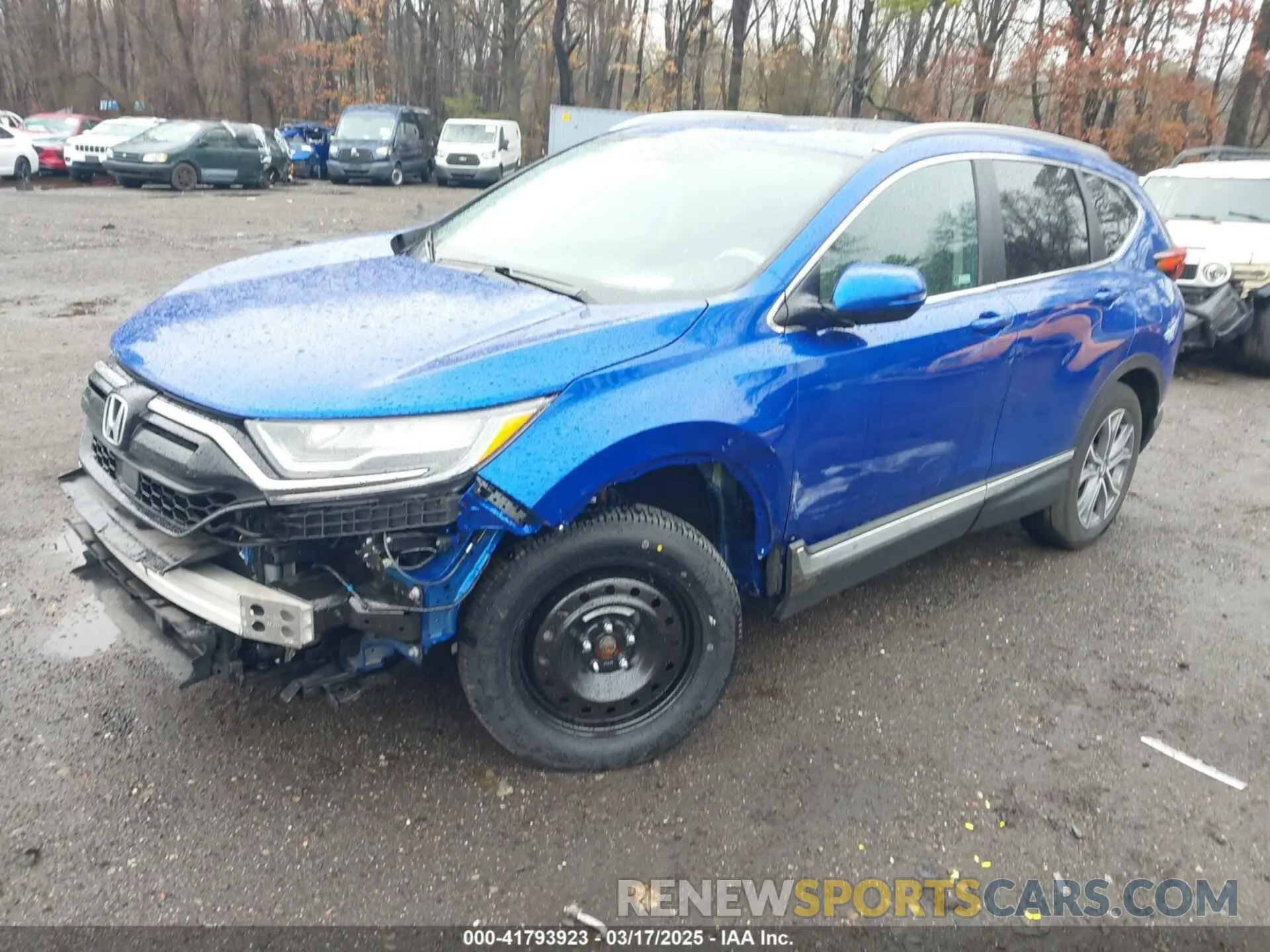 2 Photograph of a damaged car 7FARW2H97NE052484 HONDA CR-V 2022