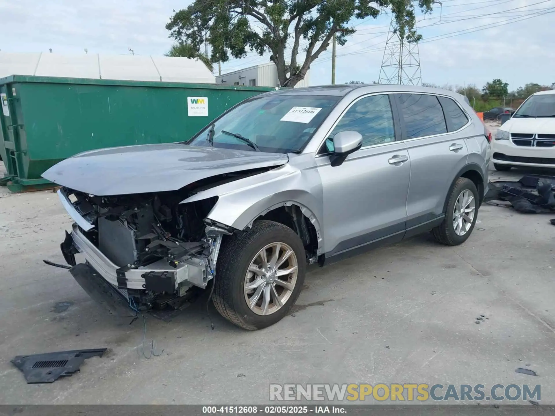 2 Photograph of a damaged car 2HKRS4H41PH404227 HONDA CR-V 2023