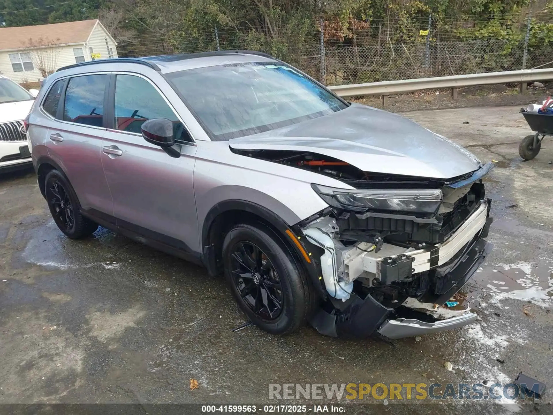 1 Photograph of a damaged car 2HKRS5H54PH706805 HONDA CR-V 2023
