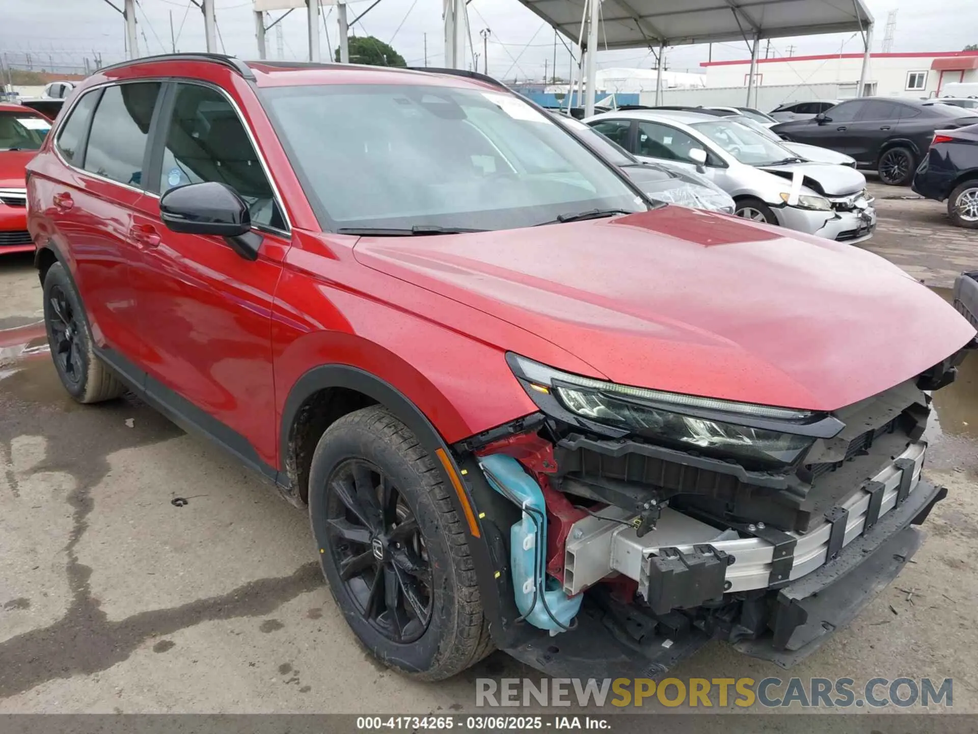 1 Photograph of a damaged car 2HKRS5H55PH710622 HONDA CR-V 2023