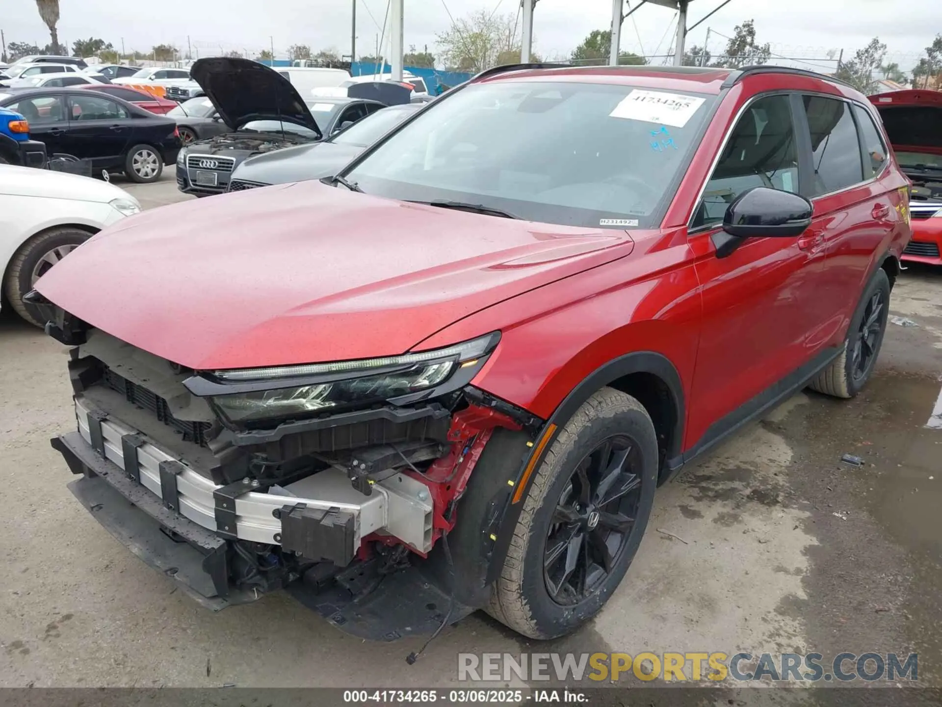 2 Photograph of a damaged car 2HKRS5H55PH710622 HONDA CR-V 2023