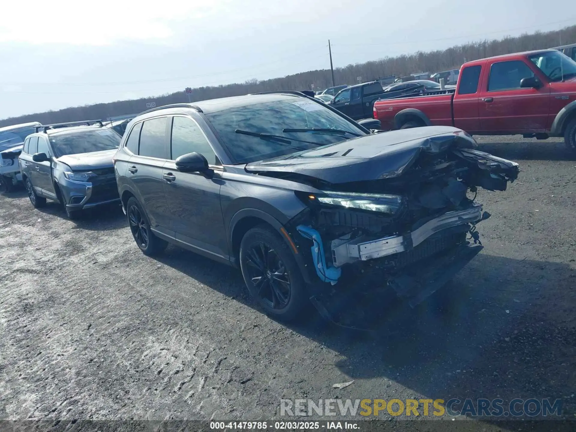 1 Photograph of a damaged car 5J6RS6H9XPL006818 HONDA CR-V 2023