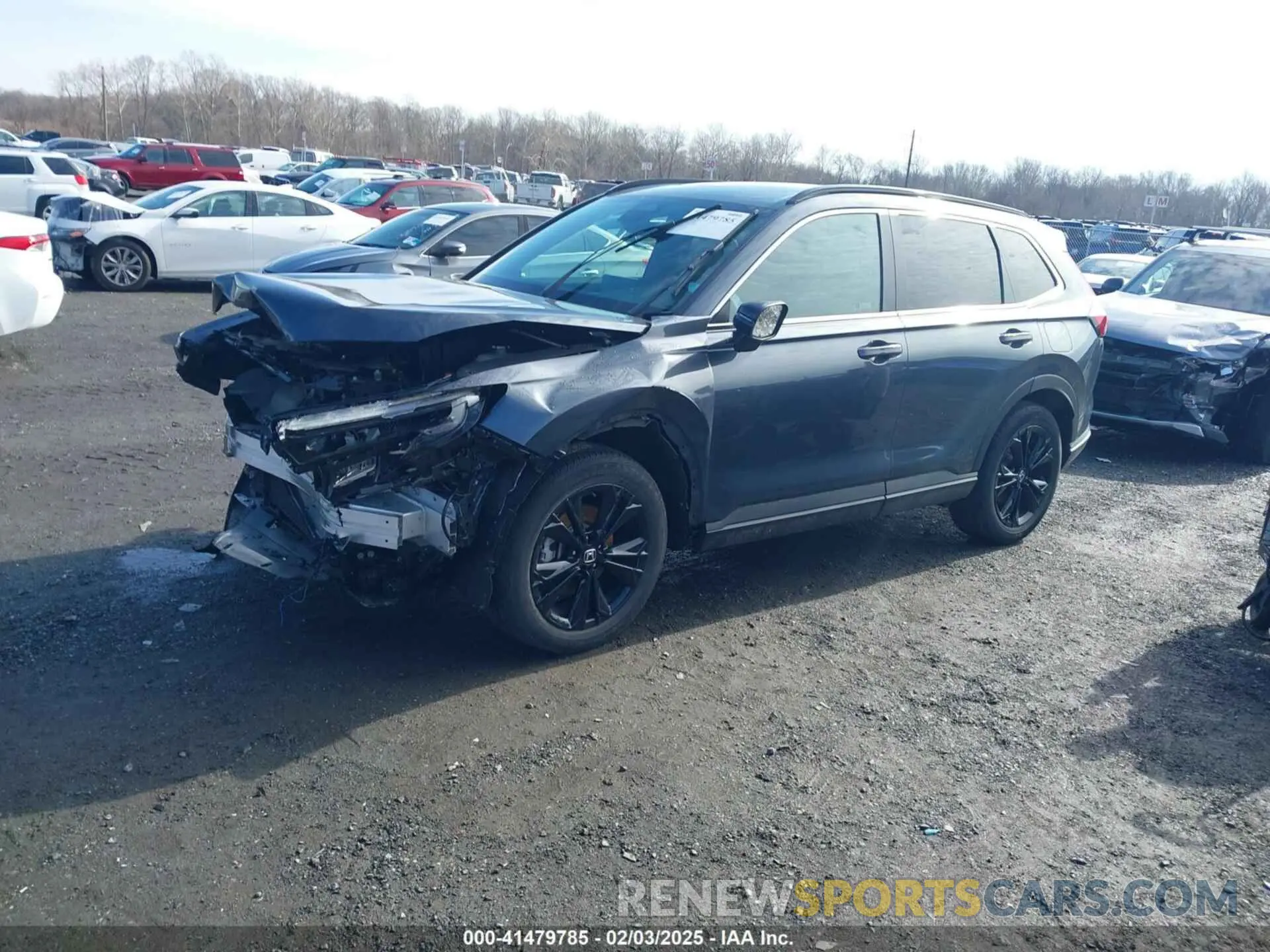 2 Photograph of a damaged car 5J6RS6H9XPL006818 HONDA CR-V 2023