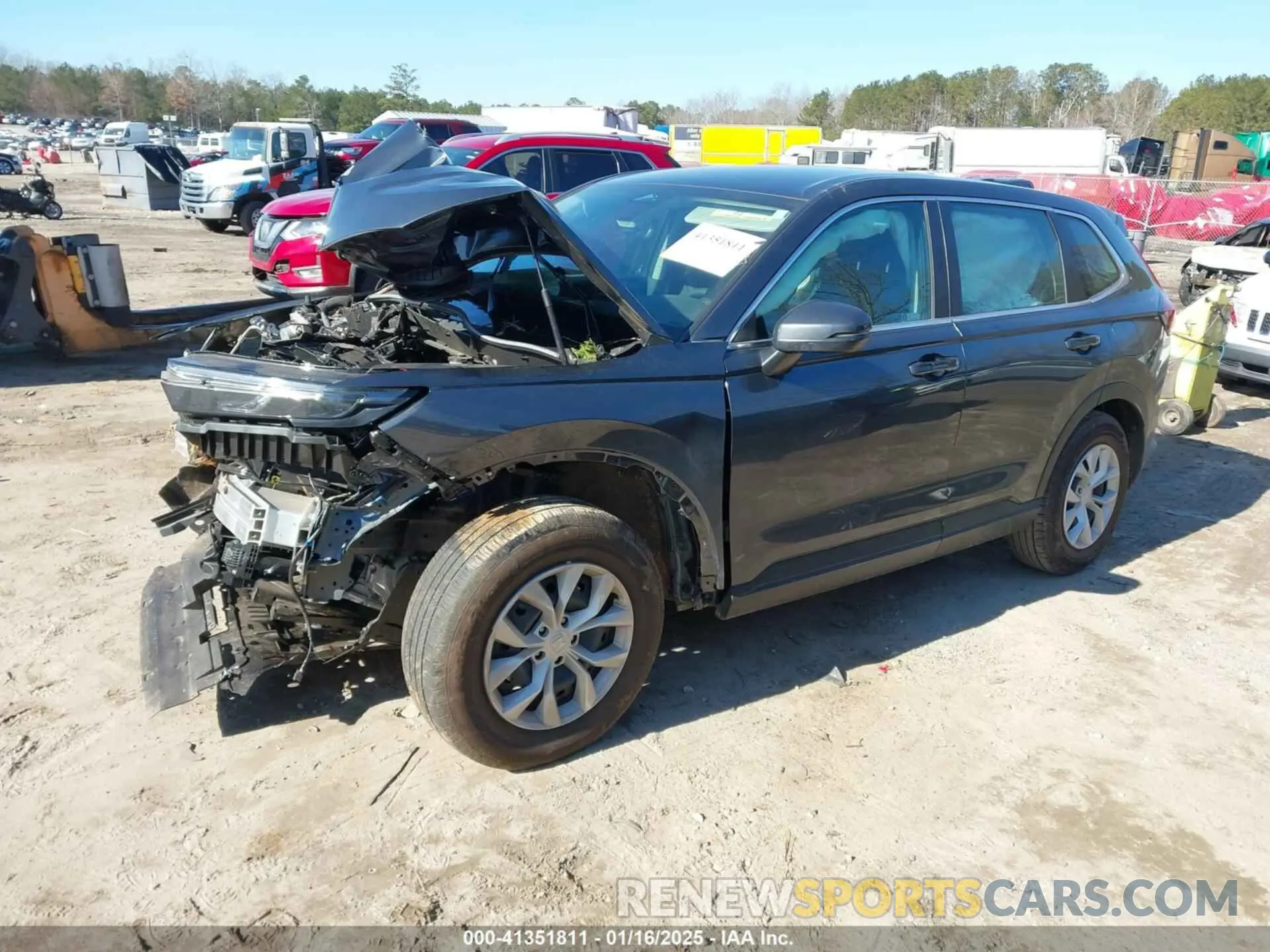 2 Photograph of a damaged car 2HKRS3H27RH317346 HONDA CR-V 2024