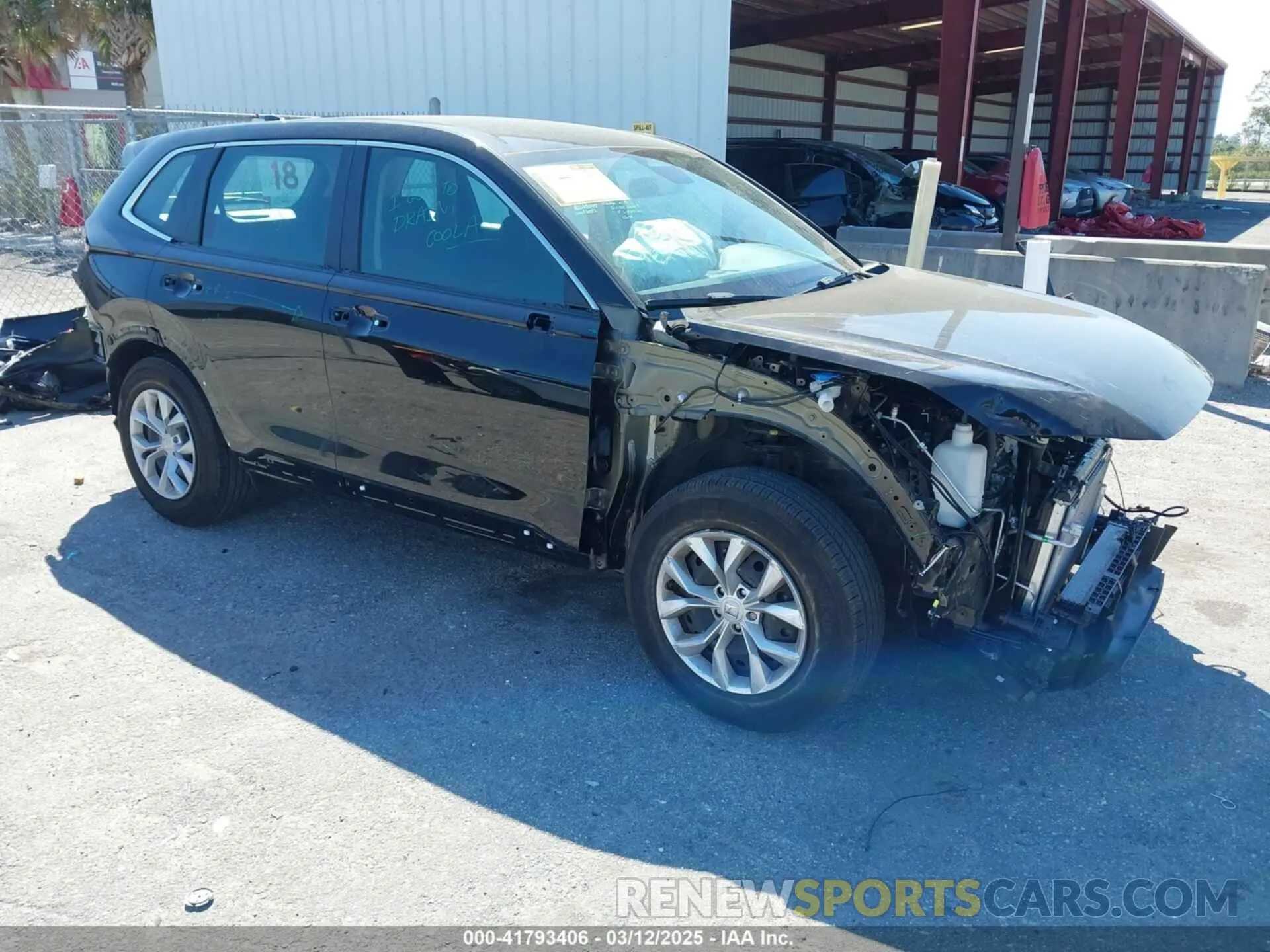 1 Photograph of a damaged car 2HKRS3H2XRH332343 HONDA CR-V 2024