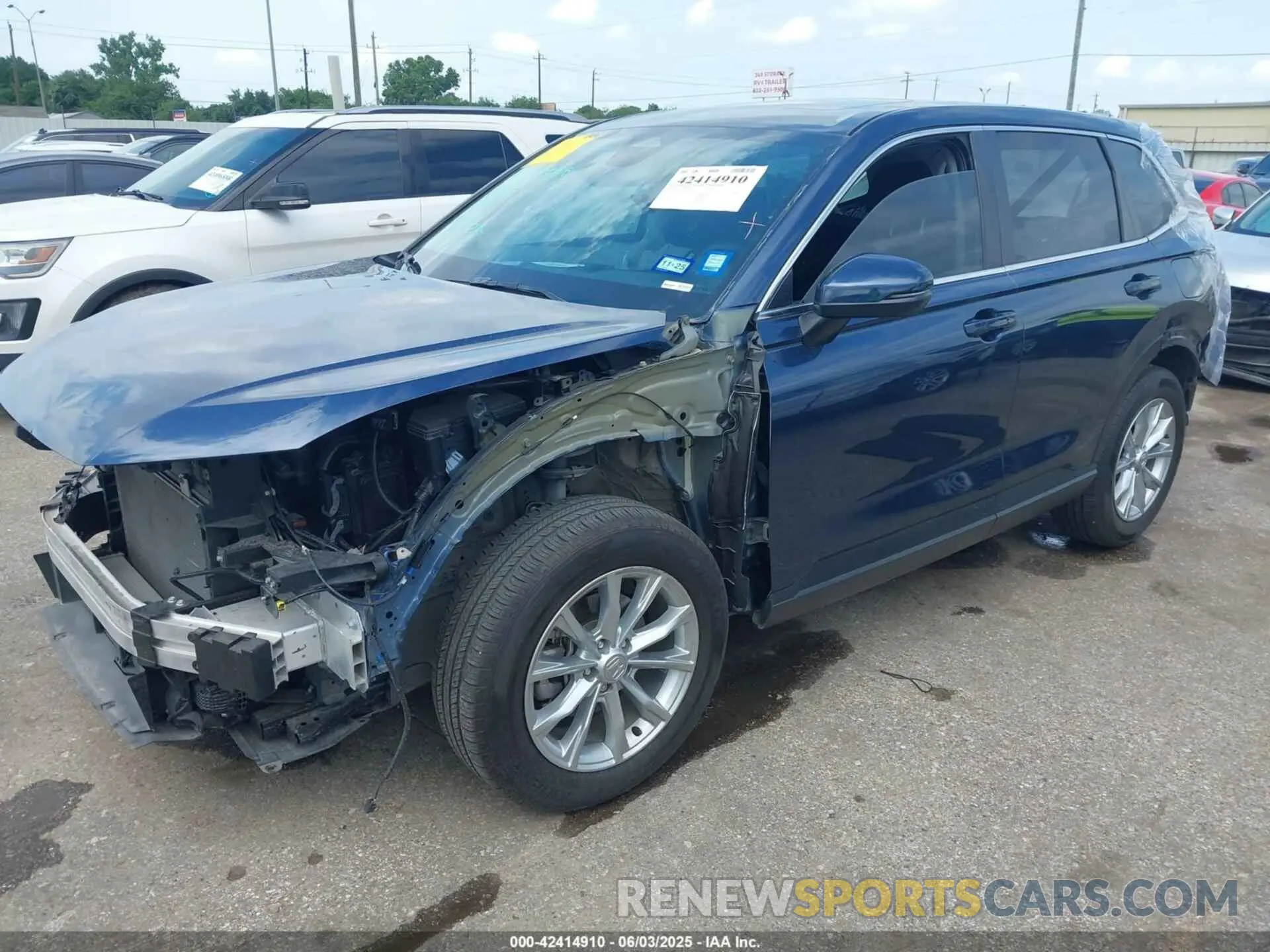 2 Photograph of a damaged car 2HKRS3H4XRH315088 HONDA CR-V 2024