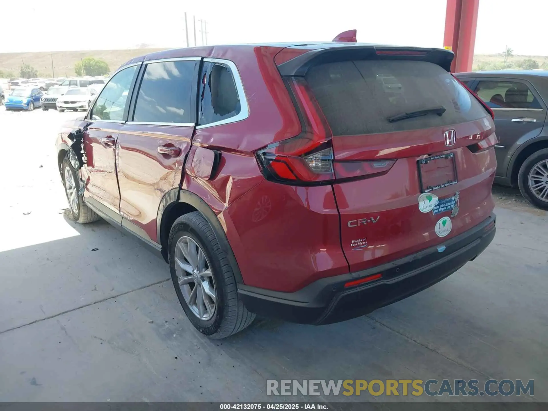 3 Photograph of a damaged car 2HKRS3H73RH300989 HONDA CR-V 2024