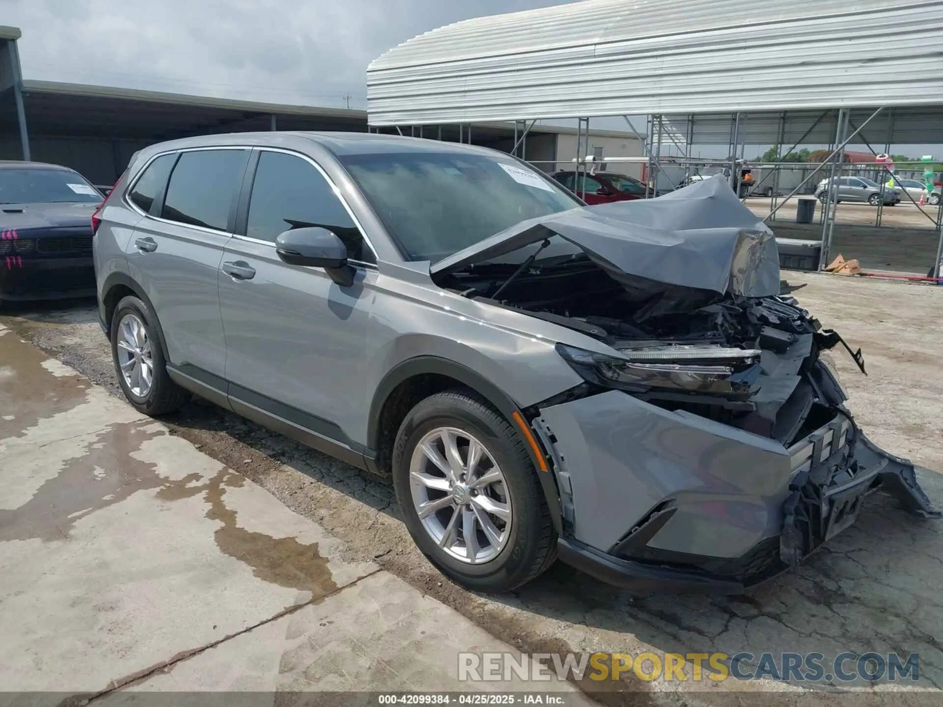 1 Photograph of a damaged car 2HKRS3H74RH318160 HONDA CR-V 2024