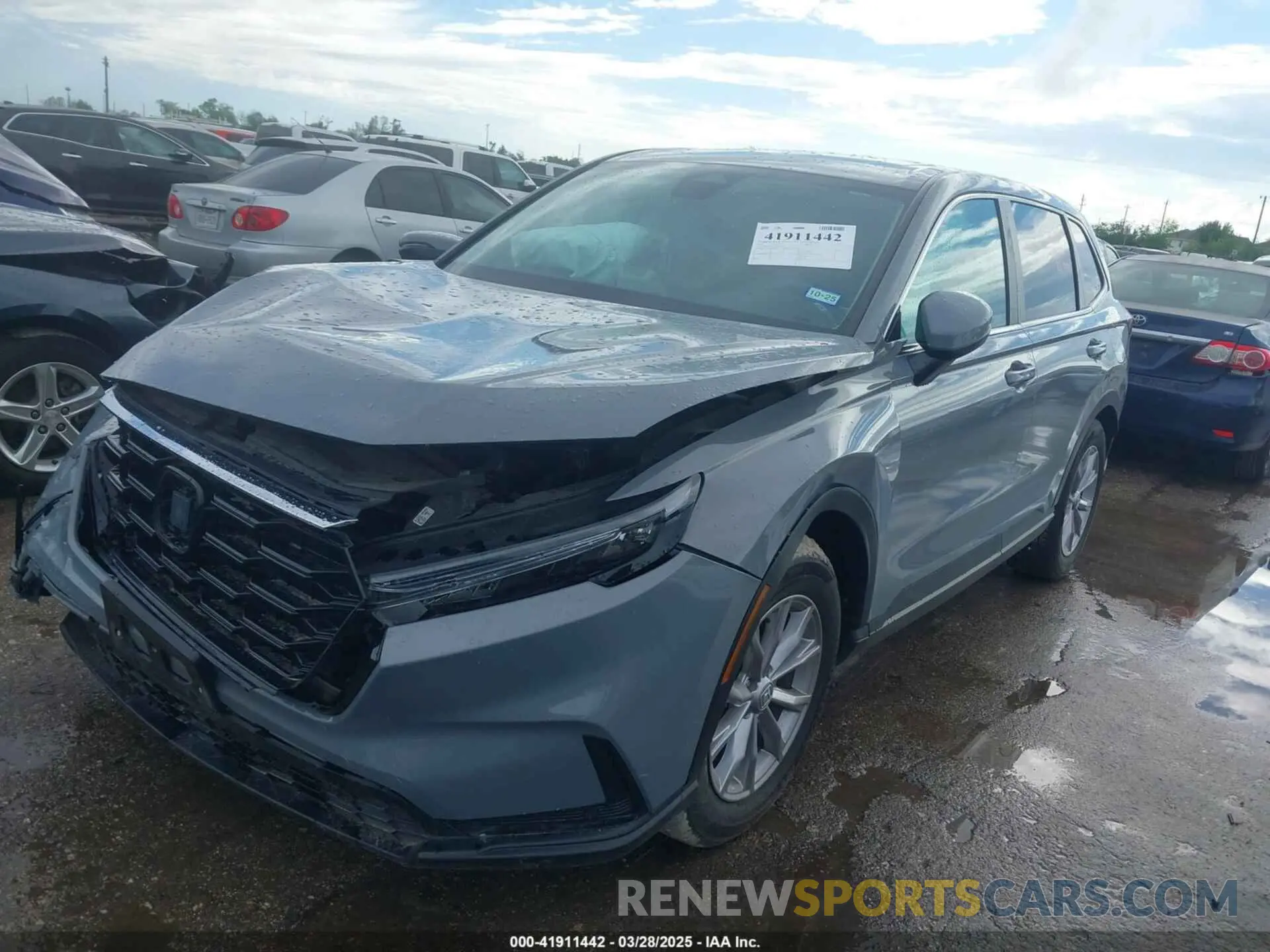 2 Photograph of a damaged car 2HKRS3H75RH312738 HONDA CR-V 2024