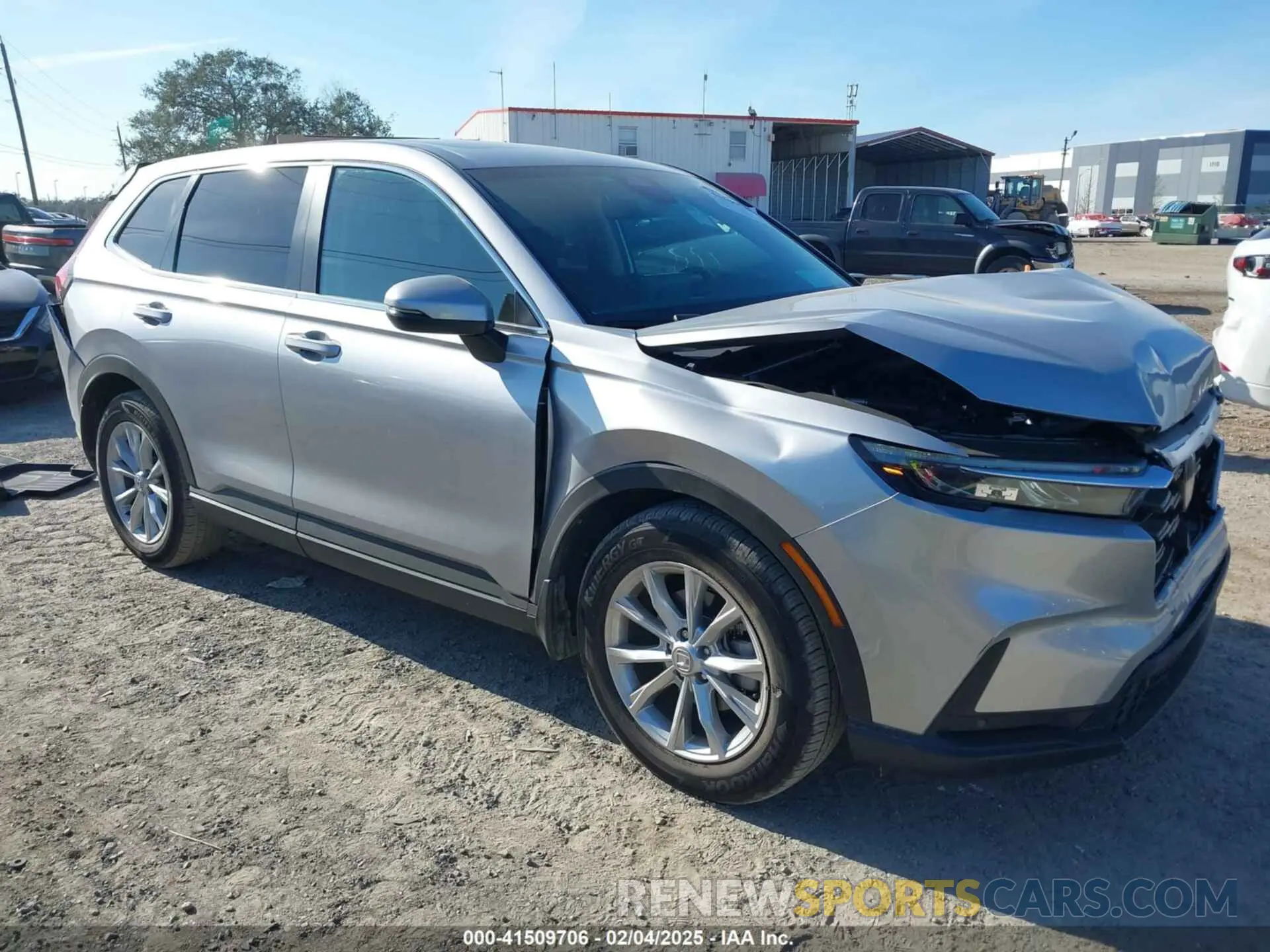 1 Photograph of a damaged car 2HKRS3H76RH309556 HONDA CR-V 2024
