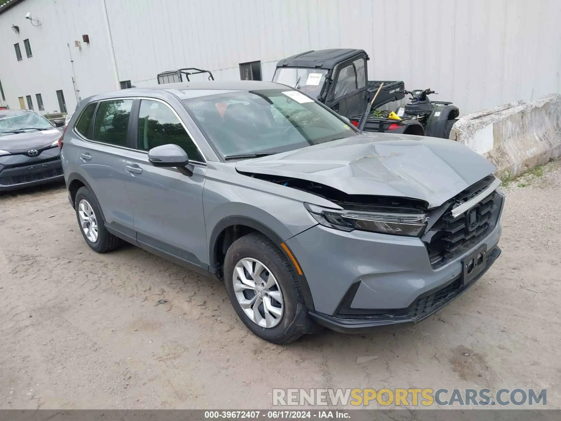 1 Photograph of a damaged car 2HKRS4H20RH436605 HONDA CR-V 2024