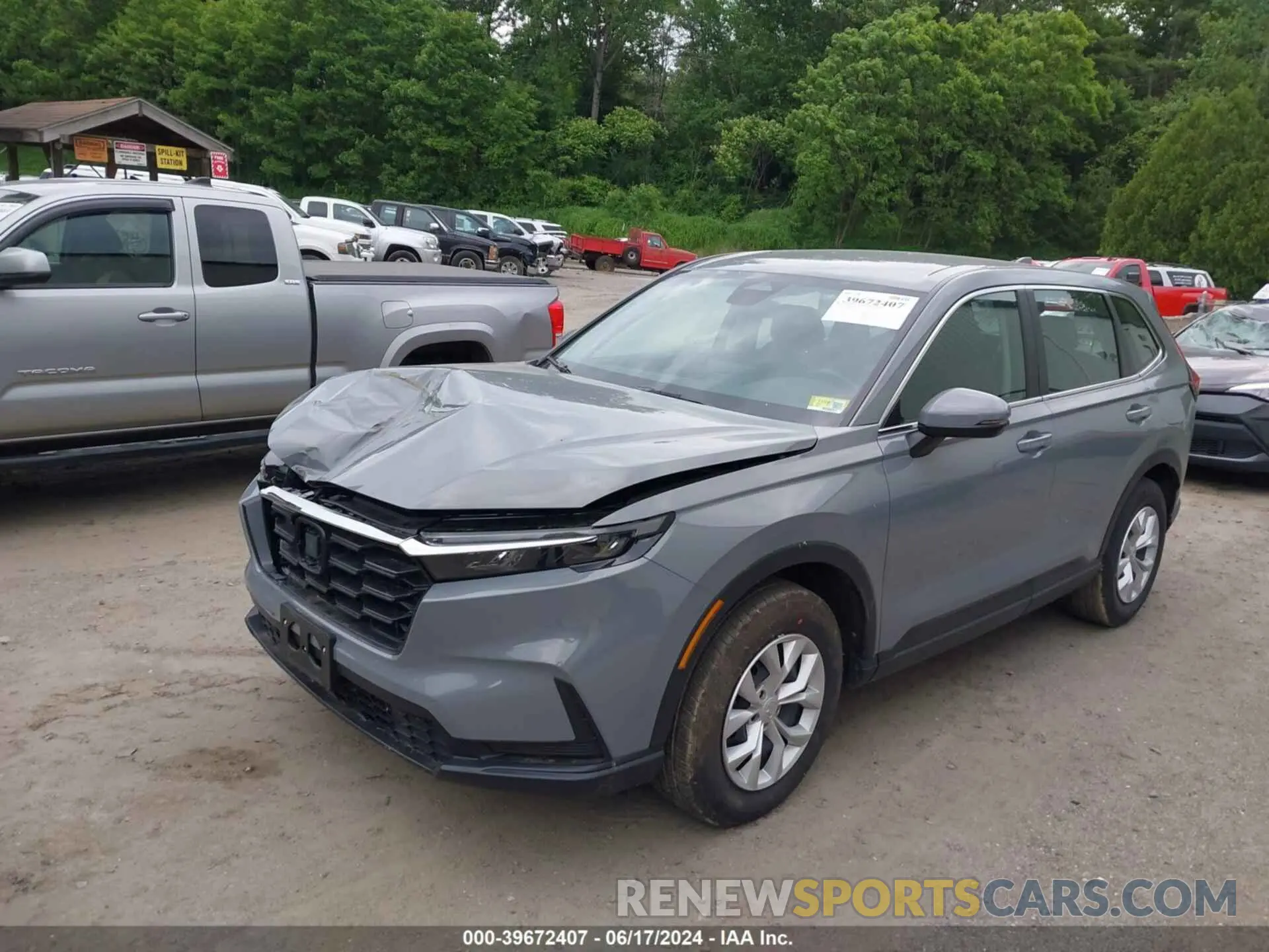 2 Photograph of a damaged car 2HKRS4H20RH436605 HONDA CR-V 2024