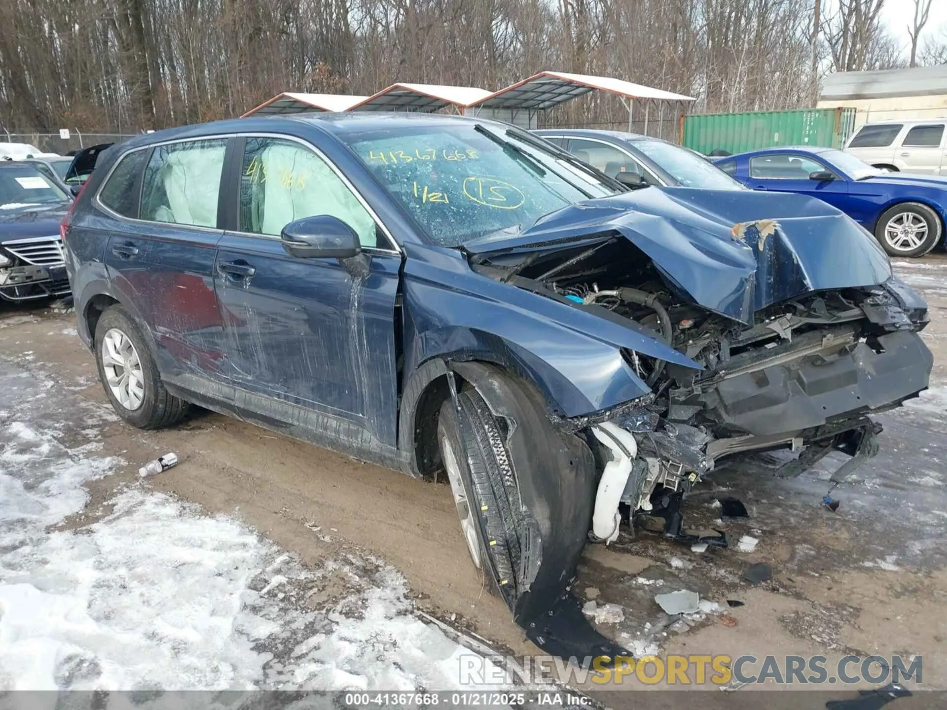 1 Photograph of a damaged car 2HKRS4H22RH430255 HONDA CR-V 2024