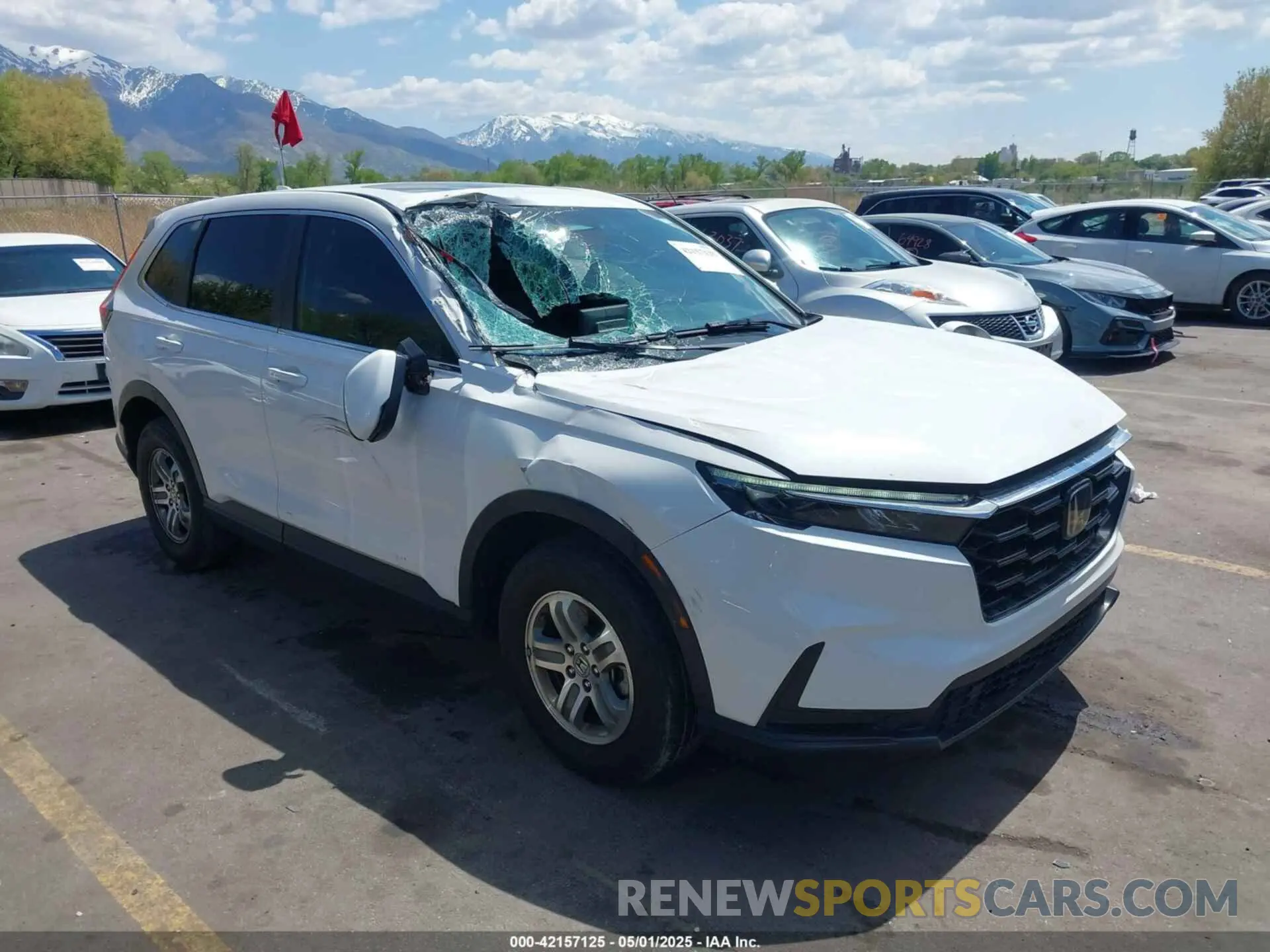 1 Photograph of a damaged car 2HKRS4H40RH442650 HONDA CR-V 2024