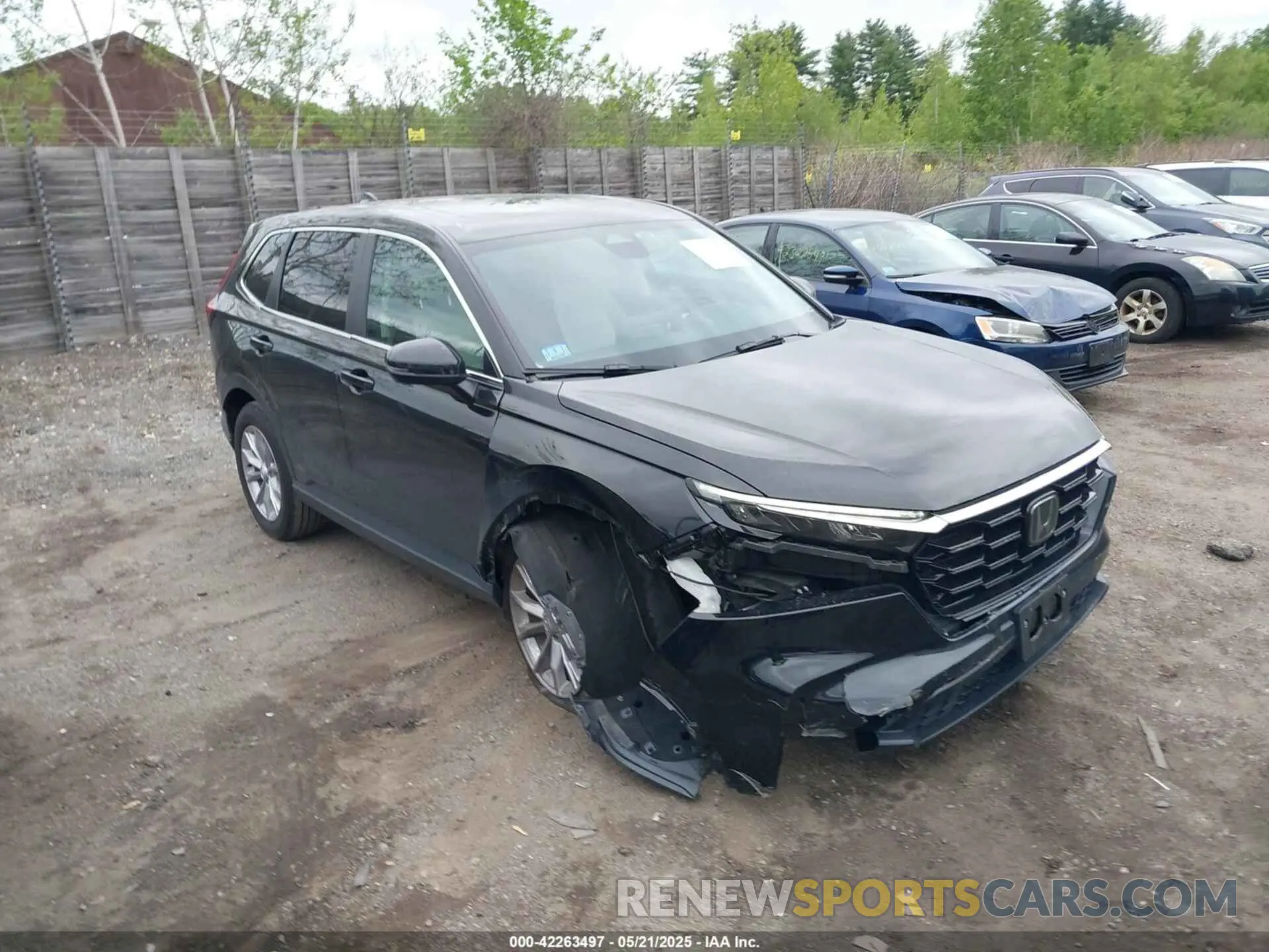 1 Photograph of a damaged car 2HKRS4H40RH454510 HONDA CR-V 2024